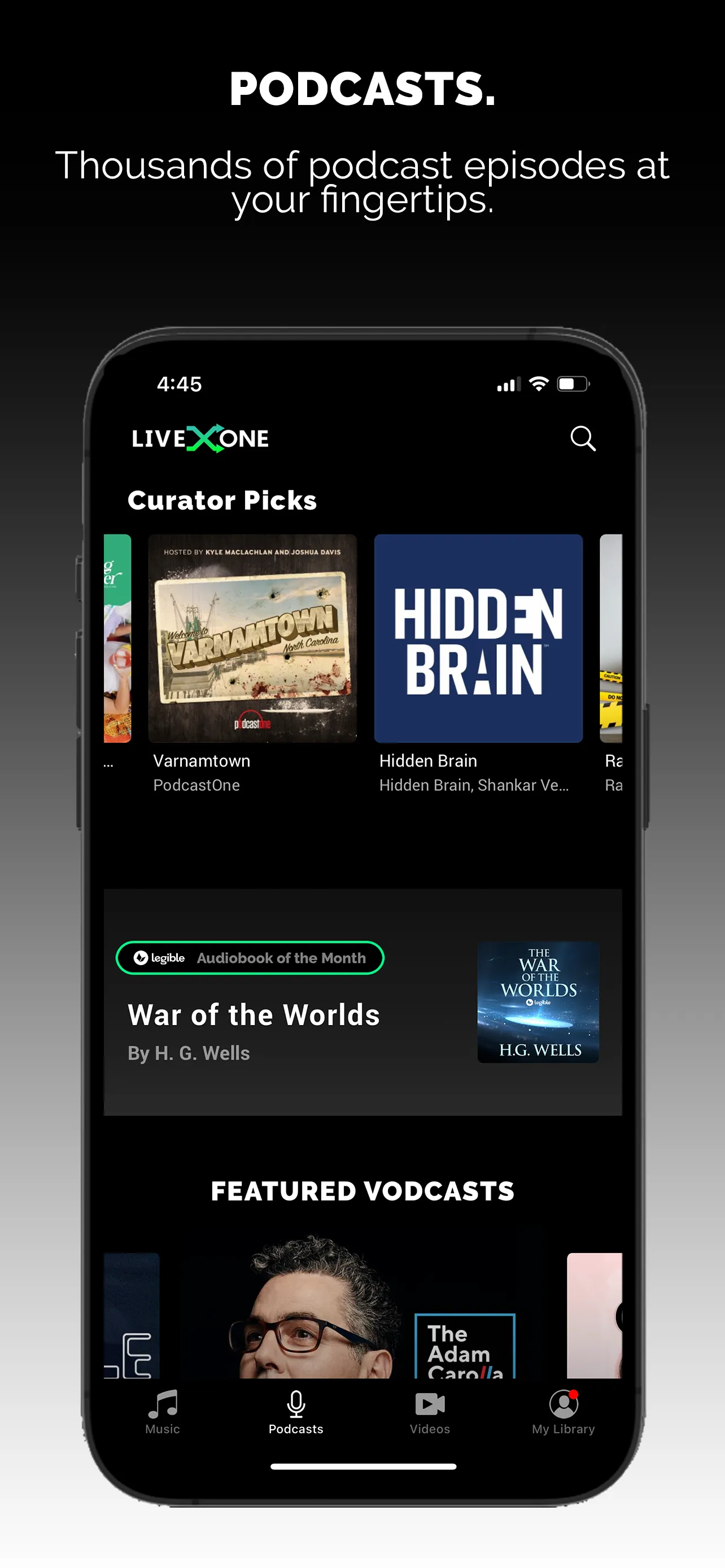 LiveOne Music iphone screenshot 4