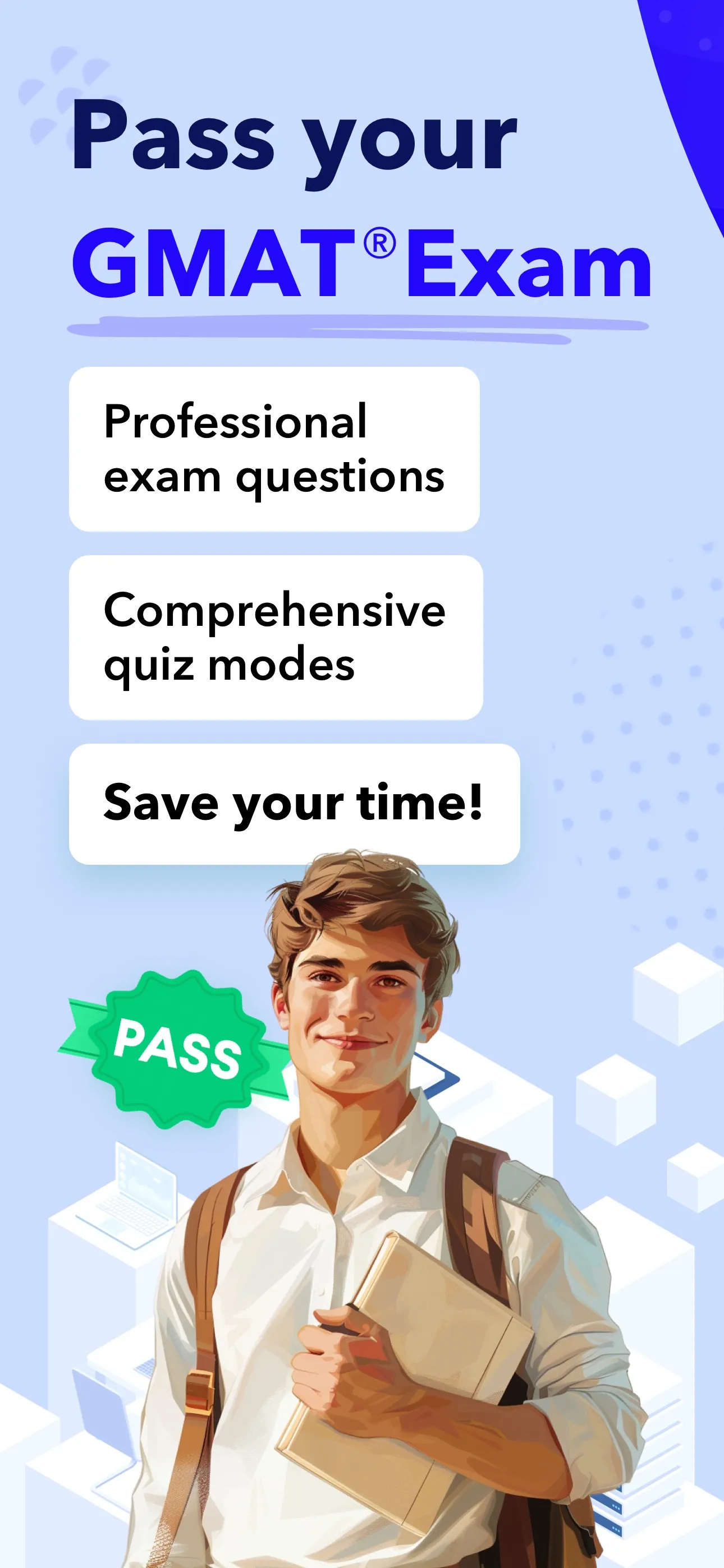 GMAT Practice Test 2025 iphone screenshot 1