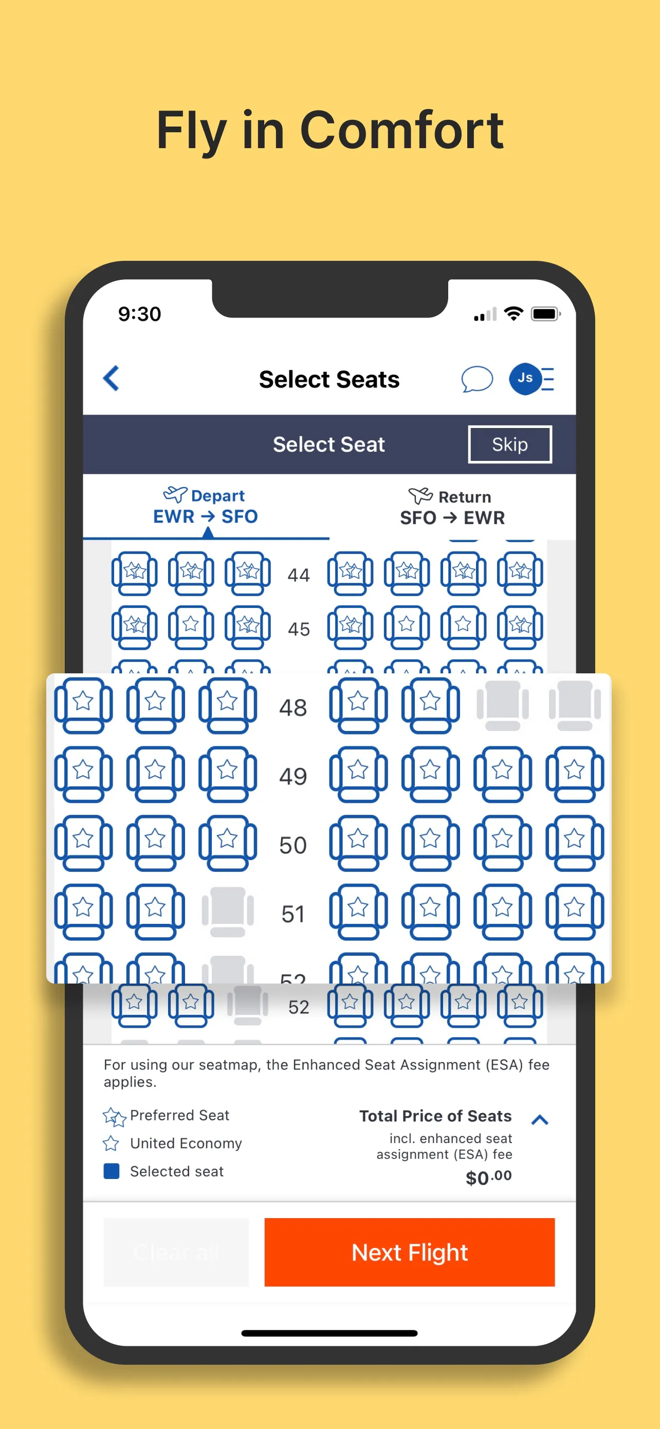OneTravel Flight & Hotel Deals iphone screenshot 2