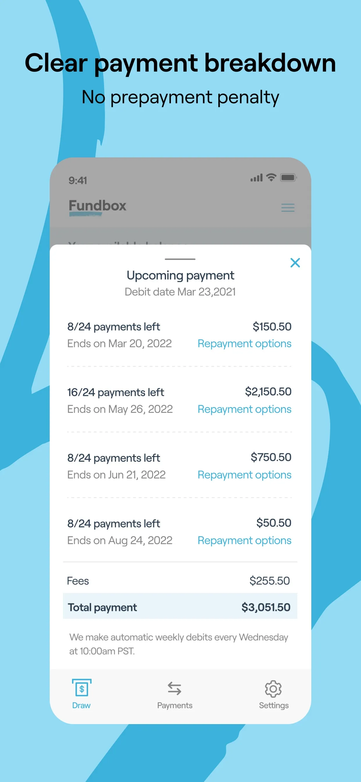 Fundbox - Small Business Loans iphone screenshot 3