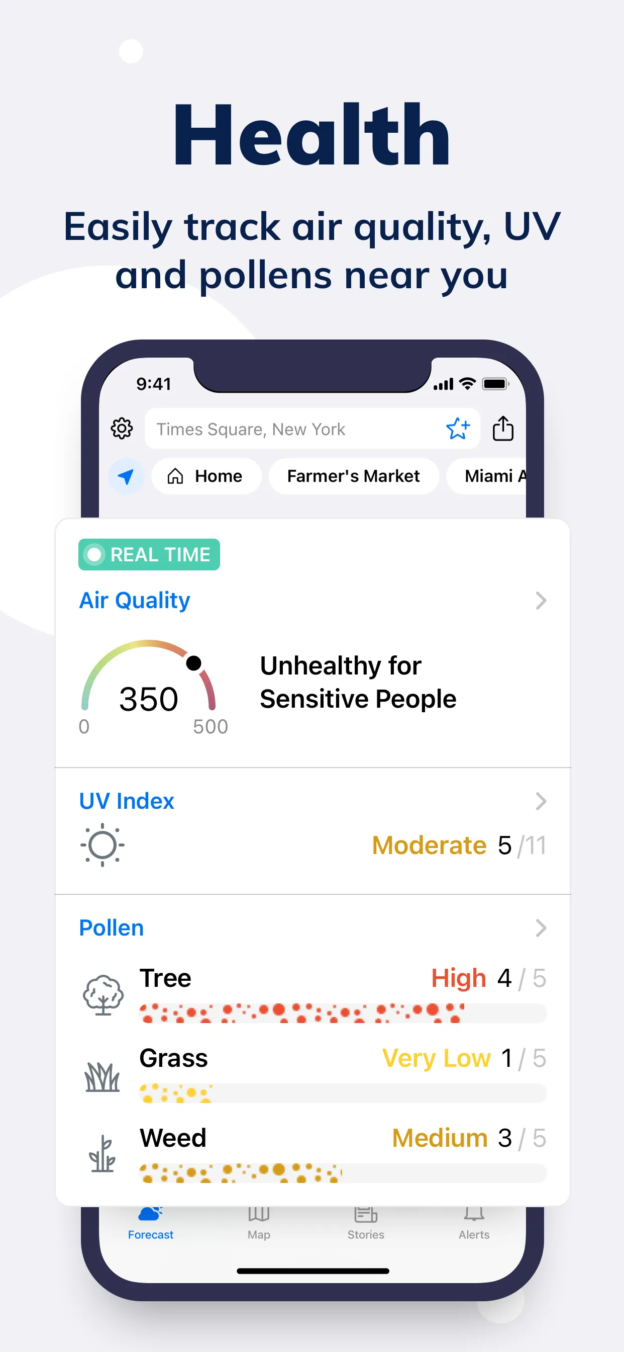 Tomorrow.io: Weather Forecast iphone screenshot 6