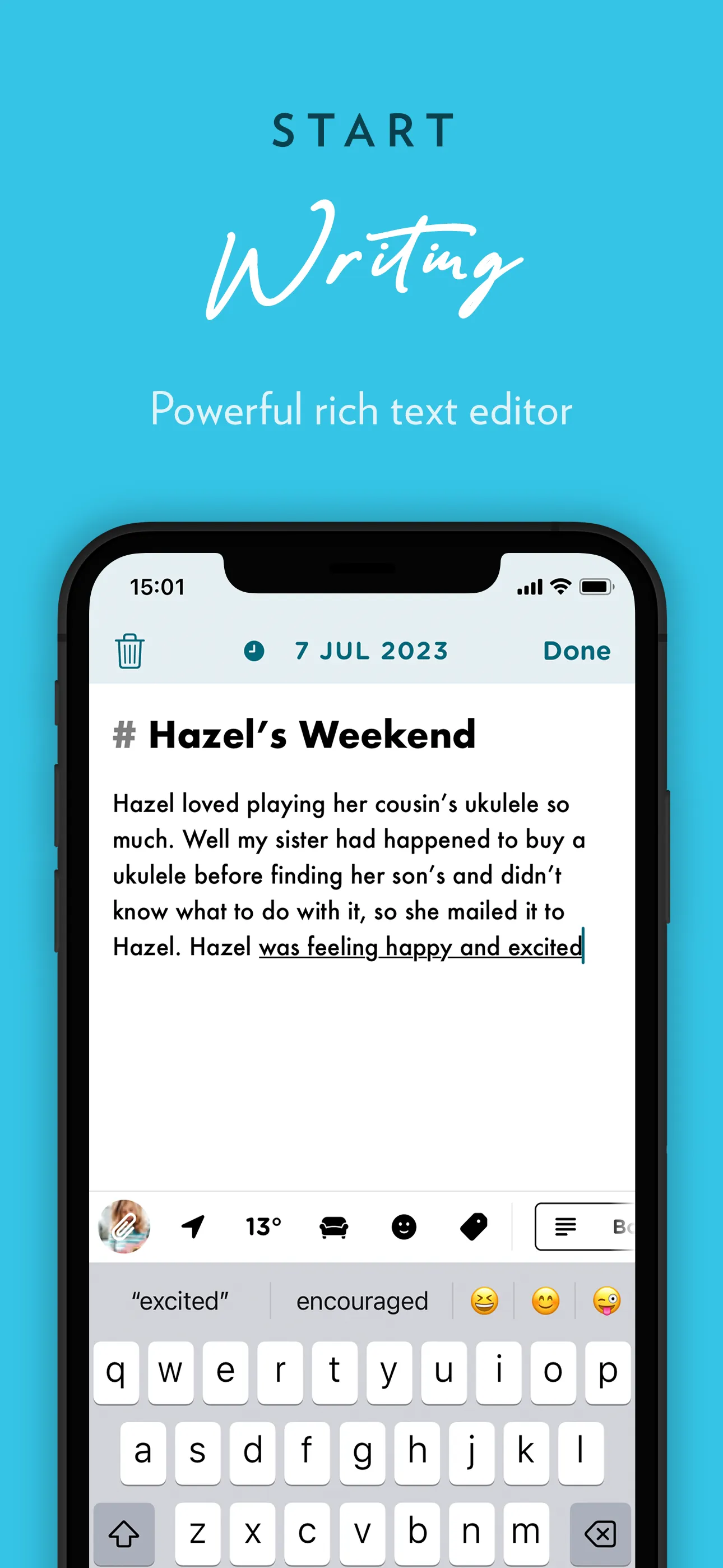 Journey - Diary, Journal iphone screenshot 3
