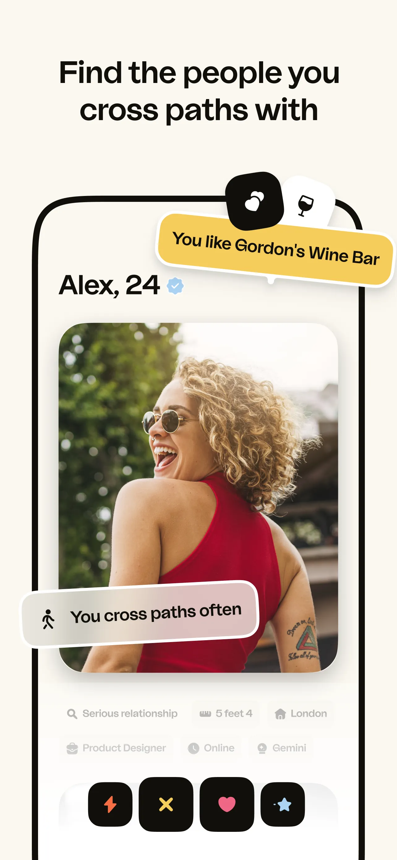 happn: Dating, Chat & Meet iphone screenshot 1