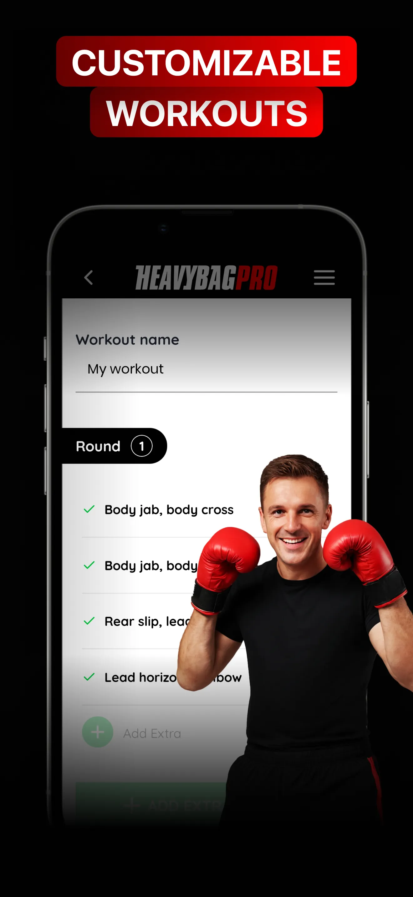 Boxing Workouts: Bag Training iphone screenshot 7