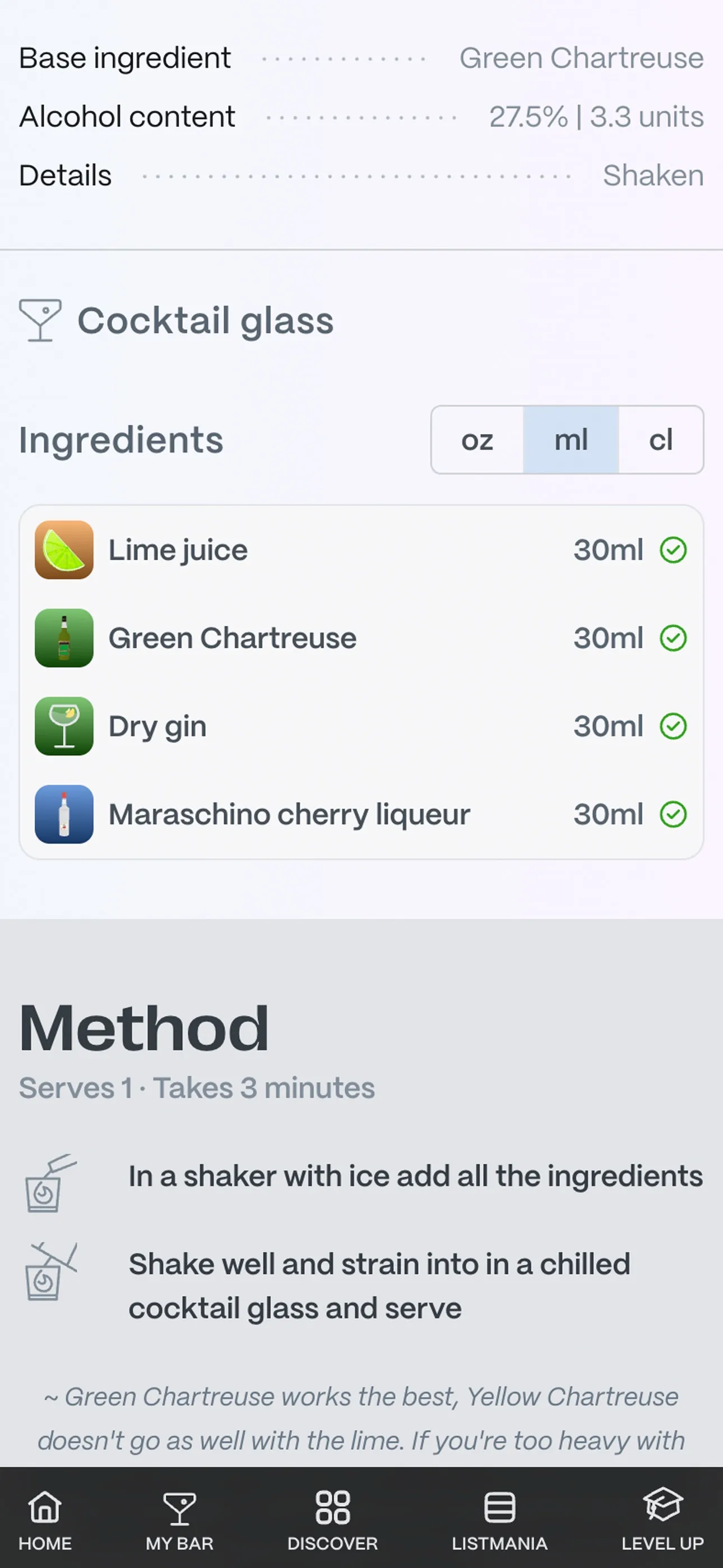 Make Me A Cocktail iphone screenshot 4