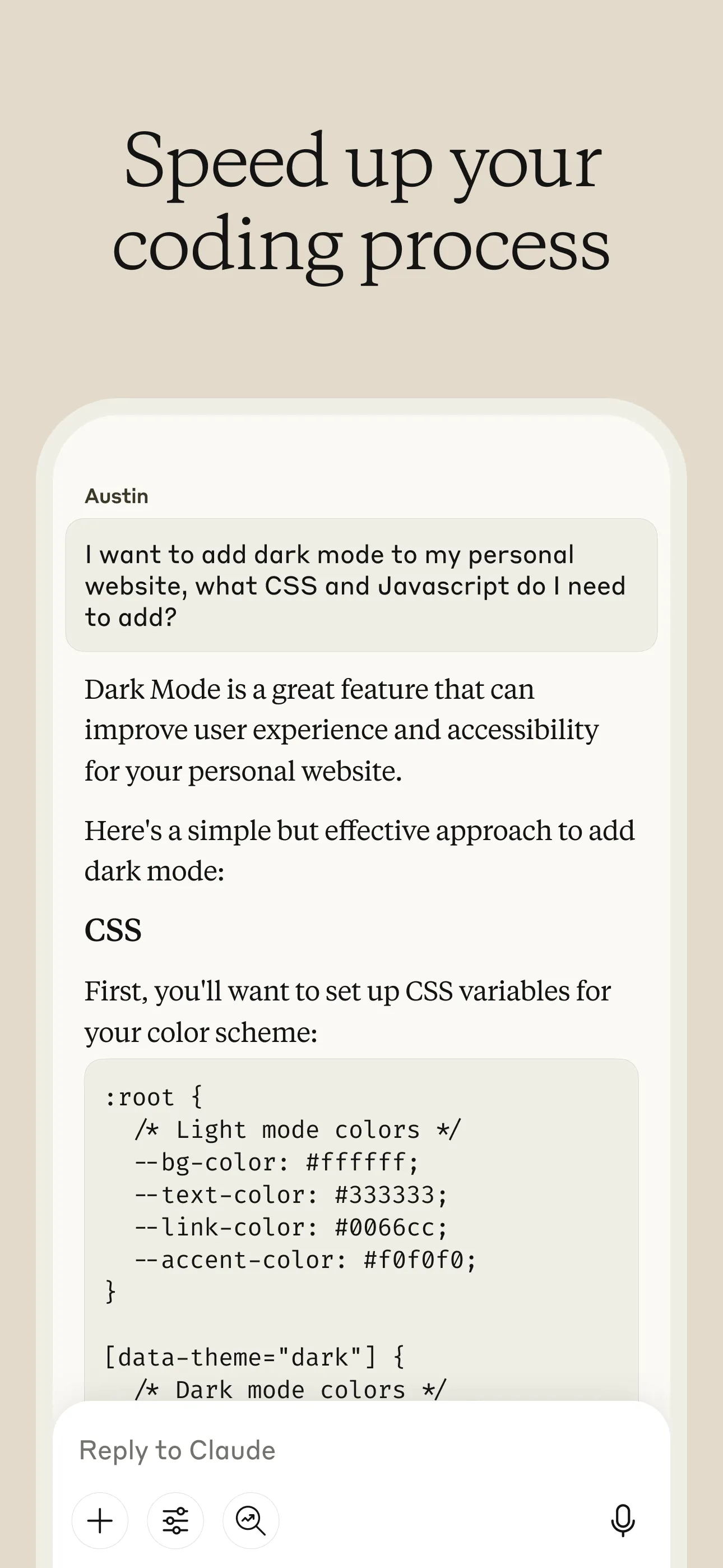 Claude by Anthropic iphone screenshot 5