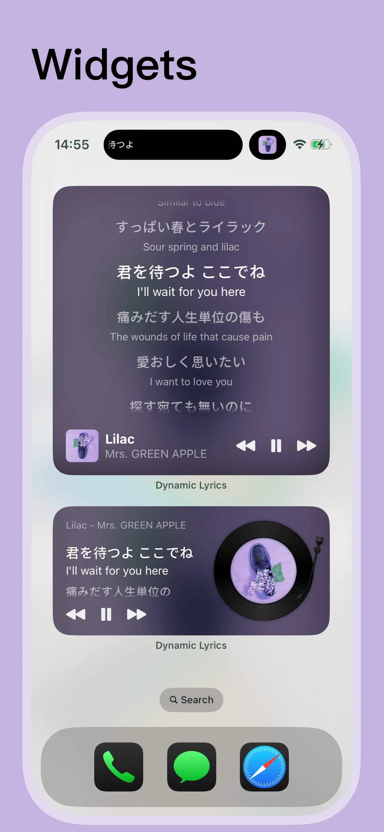 Dynamic-Lyrics iphone screenshot 4