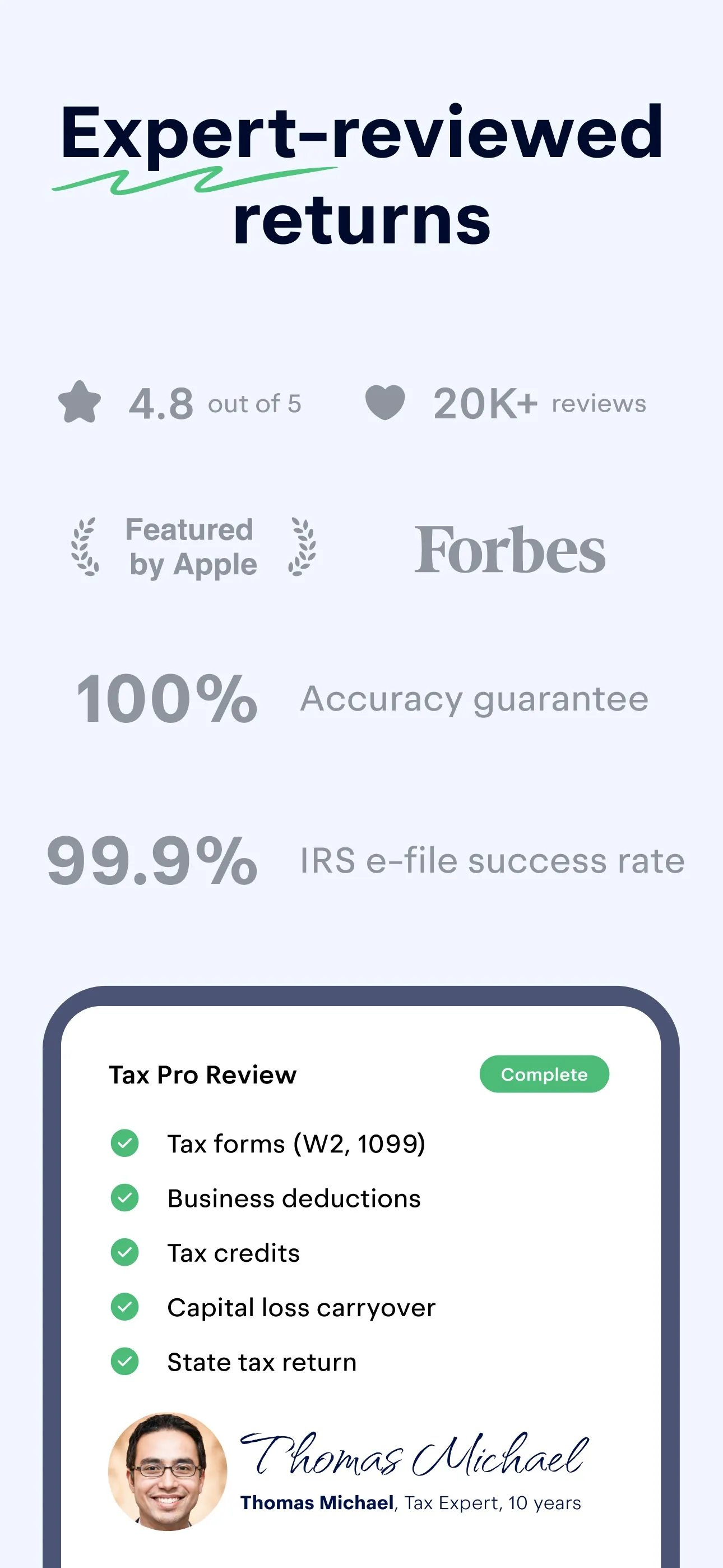 Keeper: Tax Filing & Expenses iphone screenshot 3