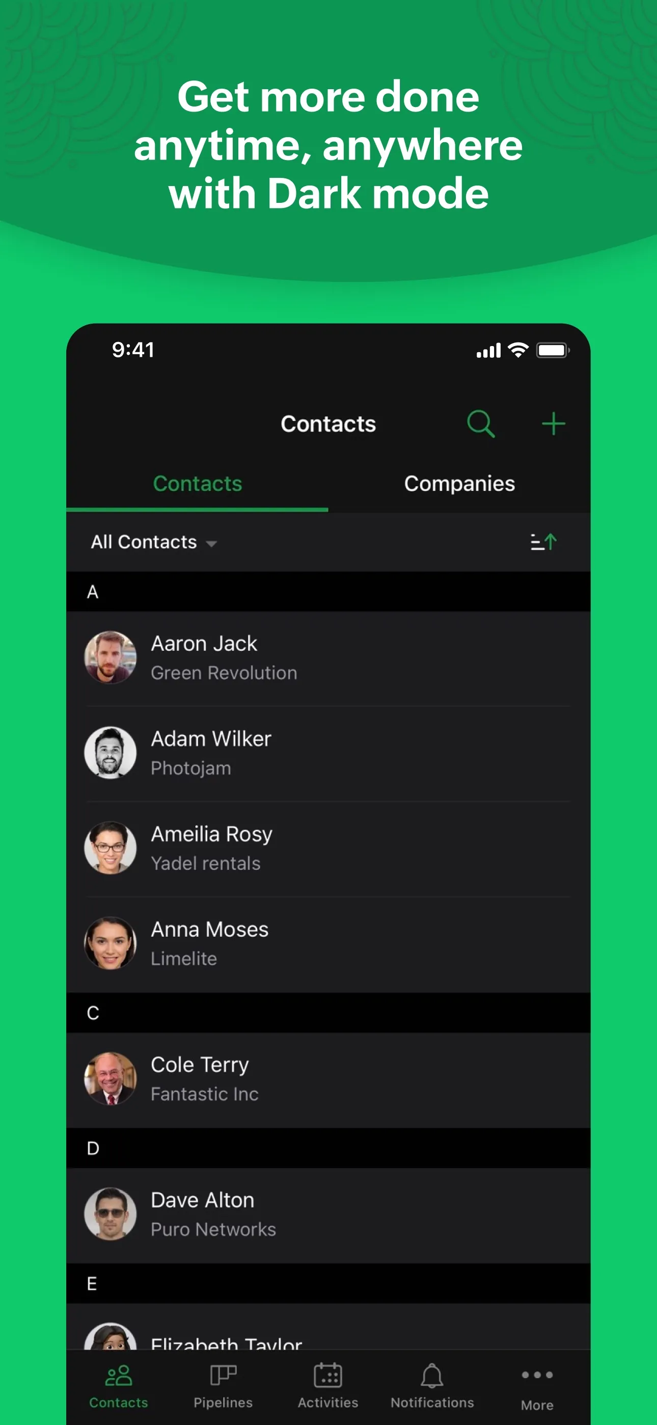 Bigin by Zoho CRM iphone screenshot 3