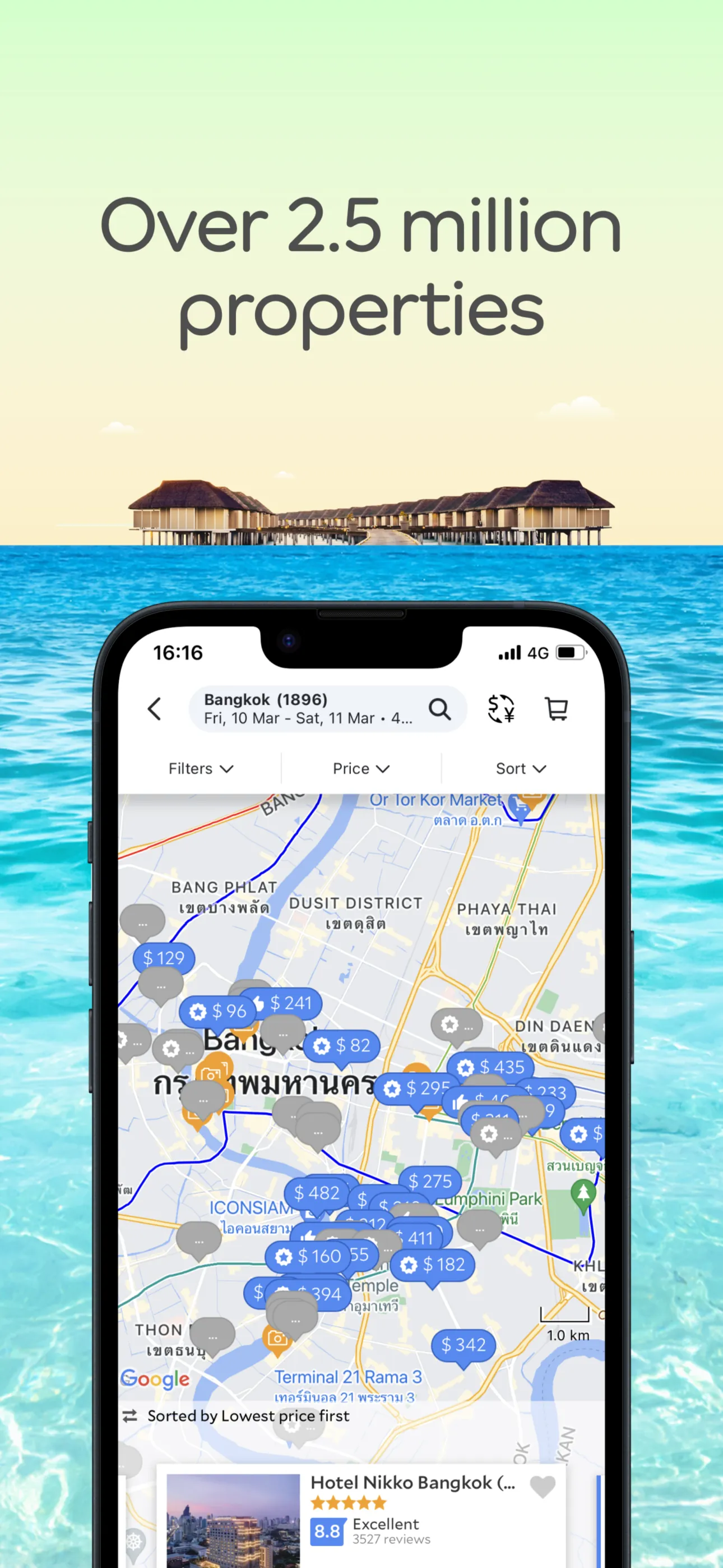 Agoda: Cheap Flights & Hotels iphone screenshot 2