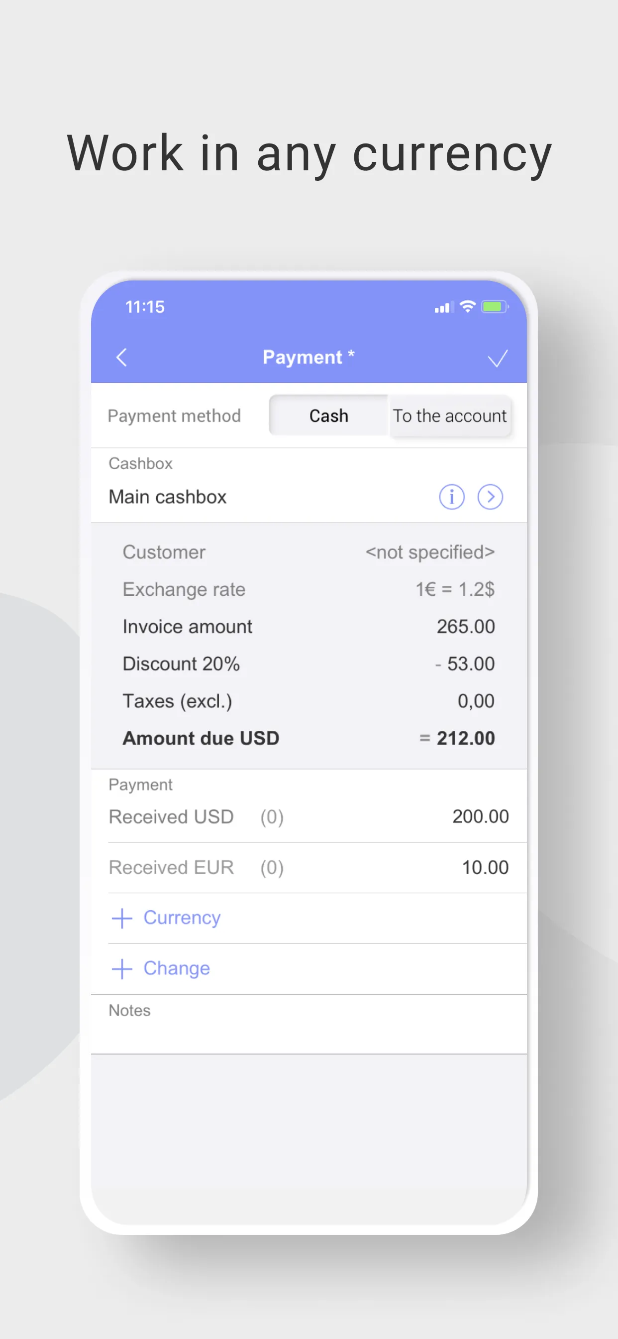 BOSS Small Business Accounting iphone screenshot 3