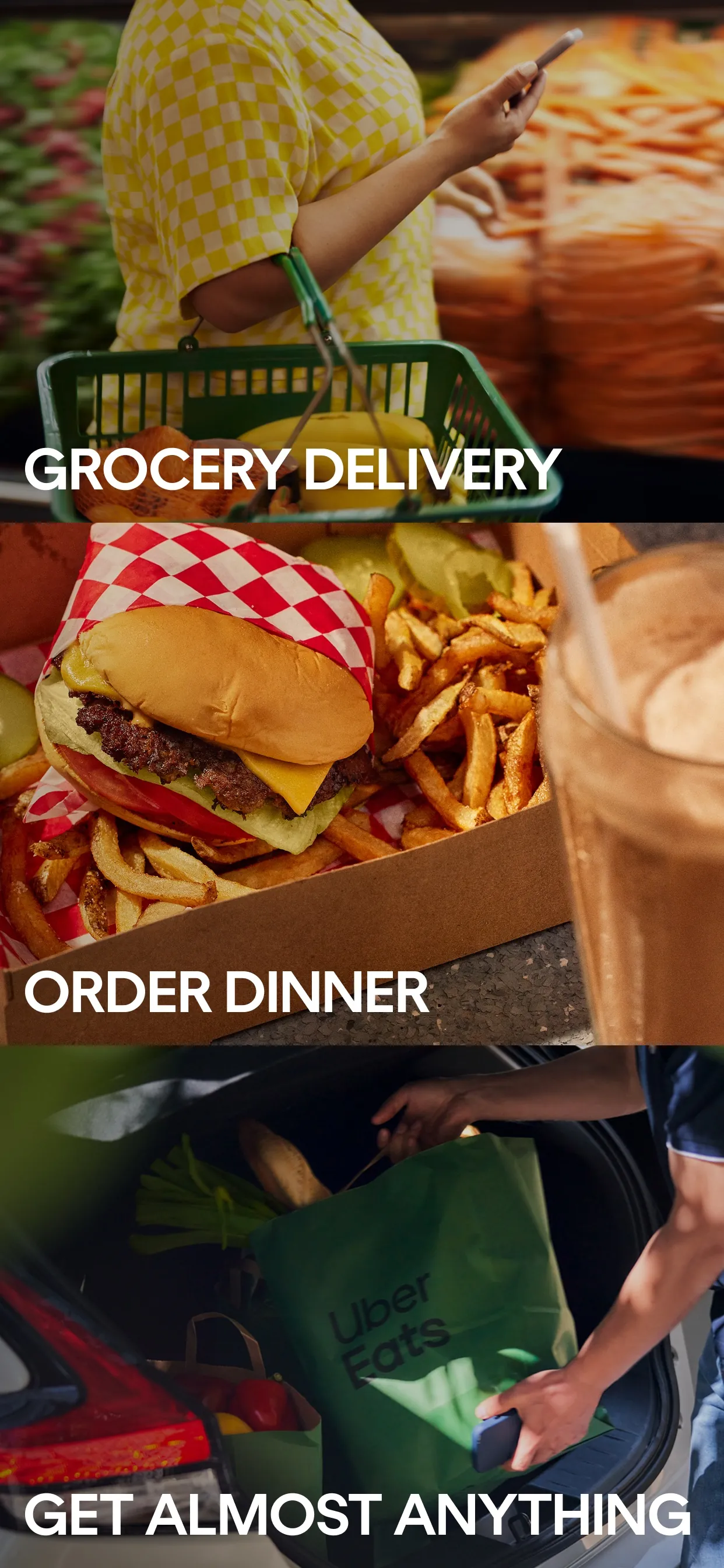 Uber Eats: Food & Groceries iphone screenshot 1