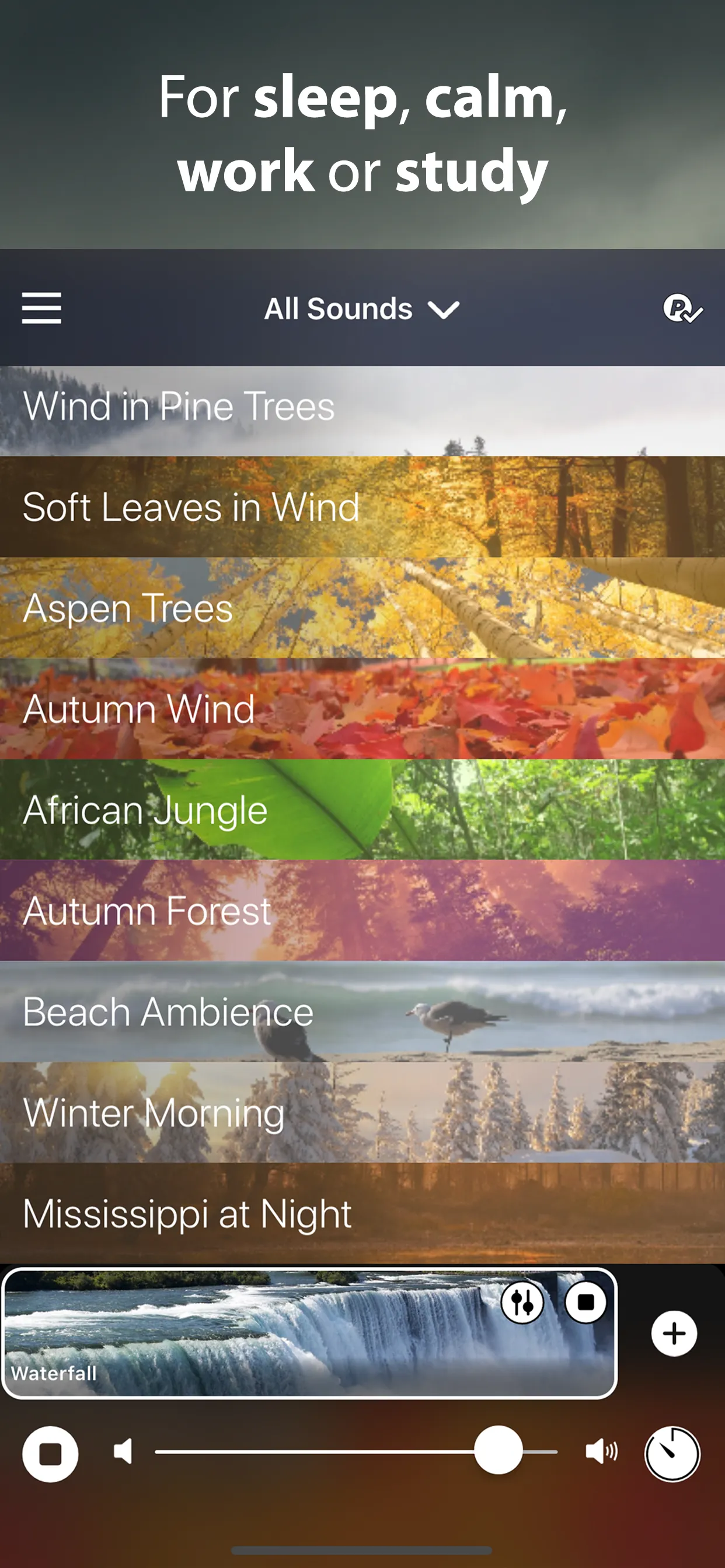 Rain Rain Sleep Sounds iphone screenshot 7