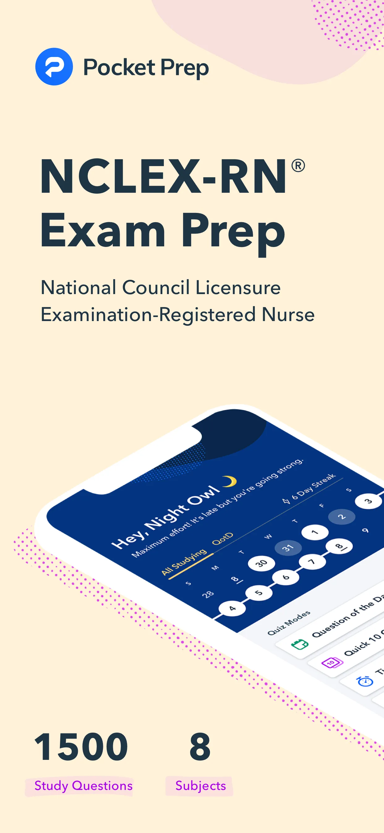 Pocket Prep NCLEX RN 2025 iphone screenshot 1