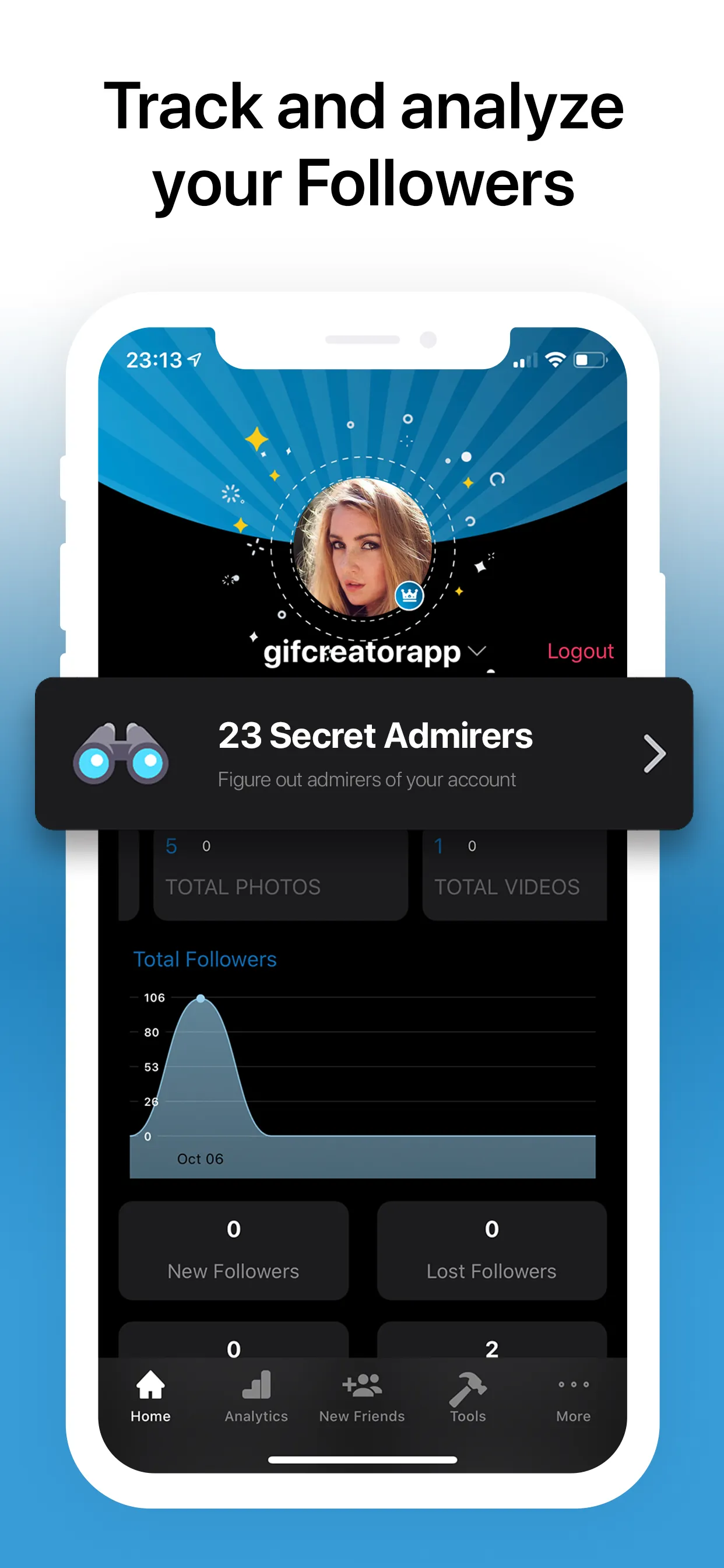 Analytics Reports+ iphone screenshot 2