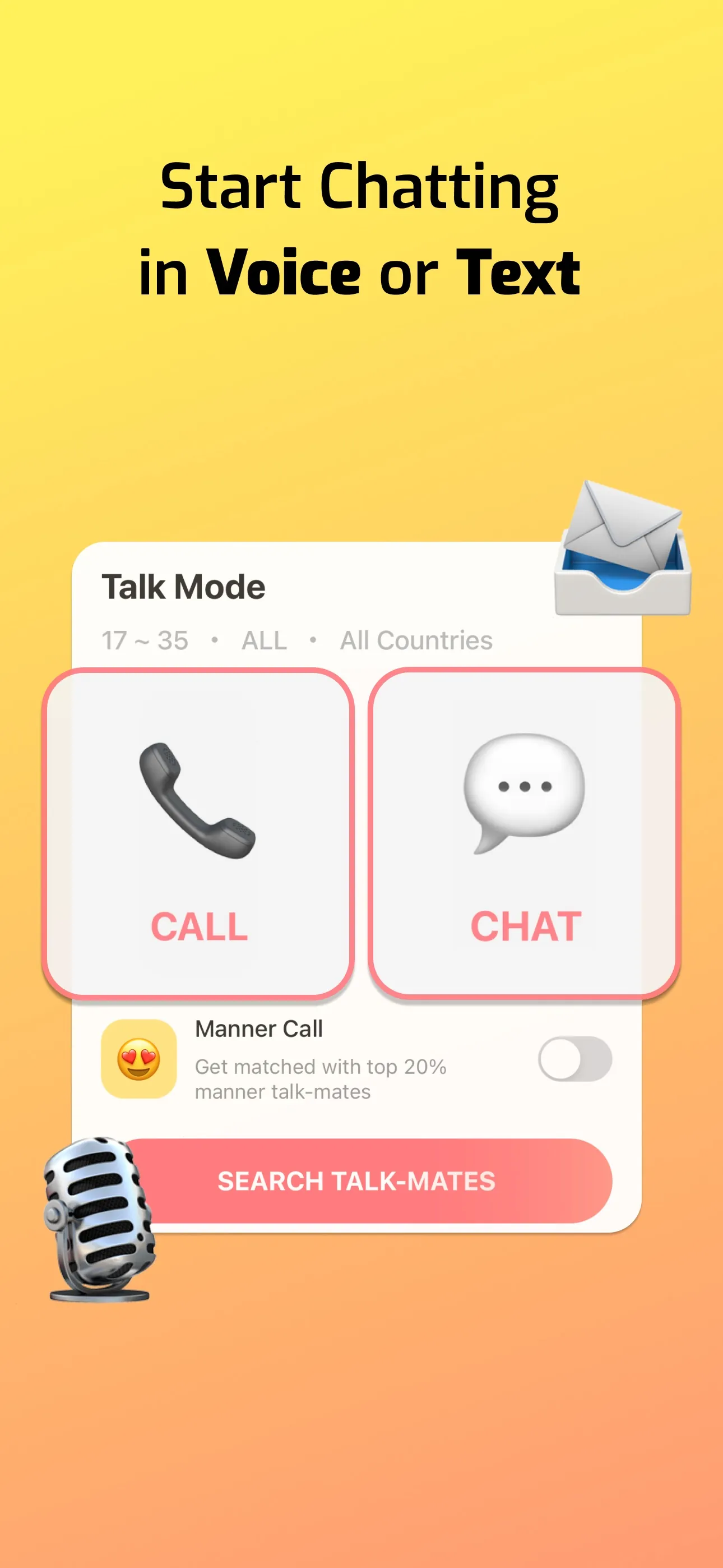 Maum: 1 on 1 Voice Chat iphone screenshot 2