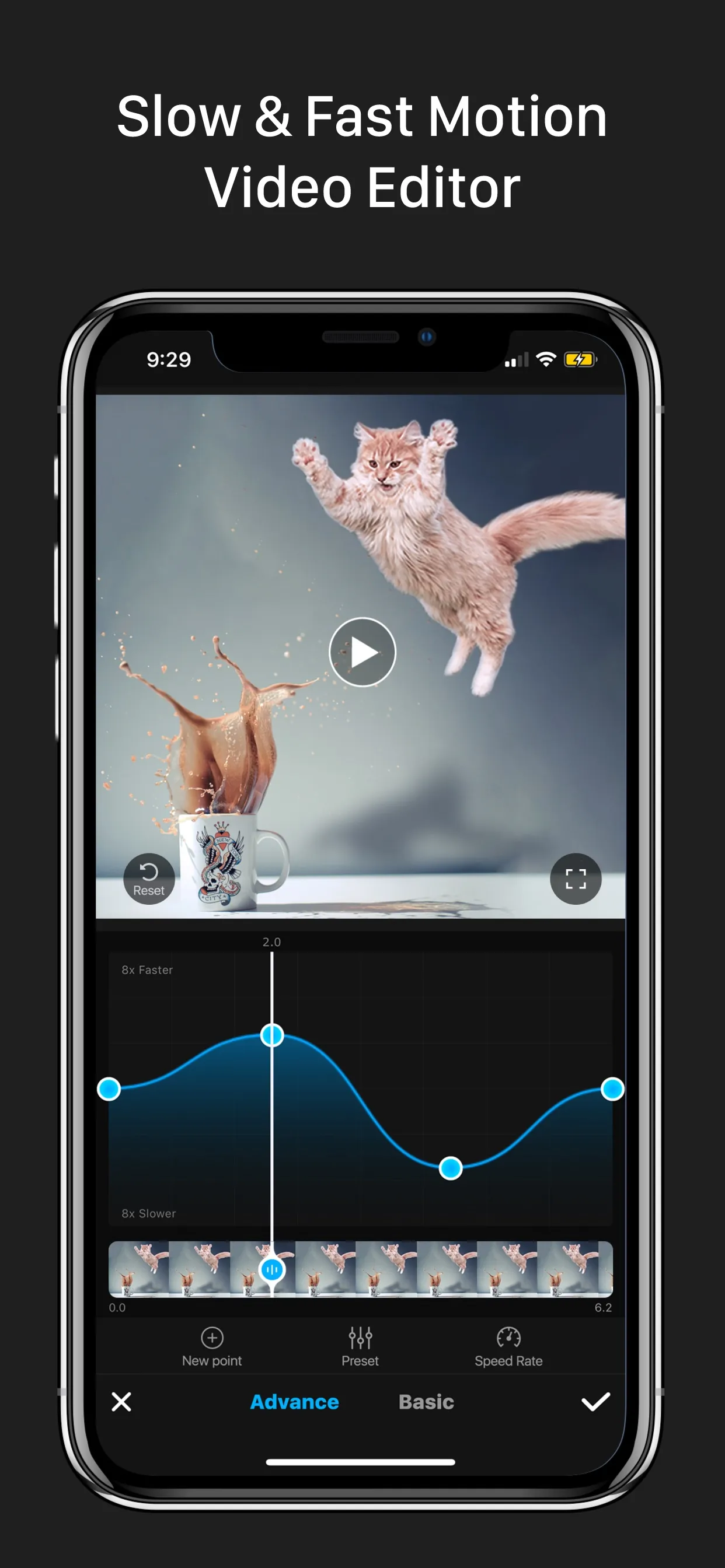 Slow Motion Video Fx Editor iphone screenshot 2