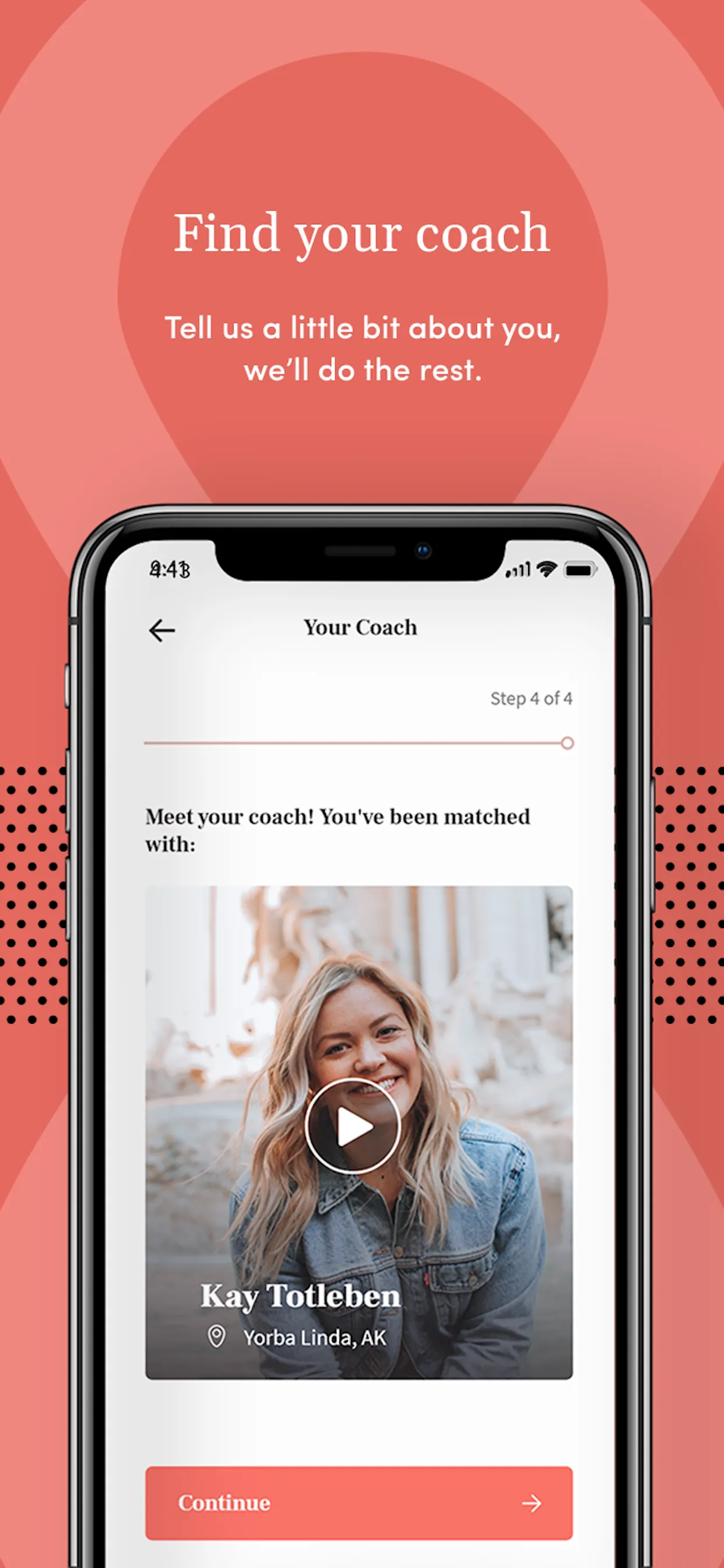 Blush Life Coaching iphone screenshot 4
