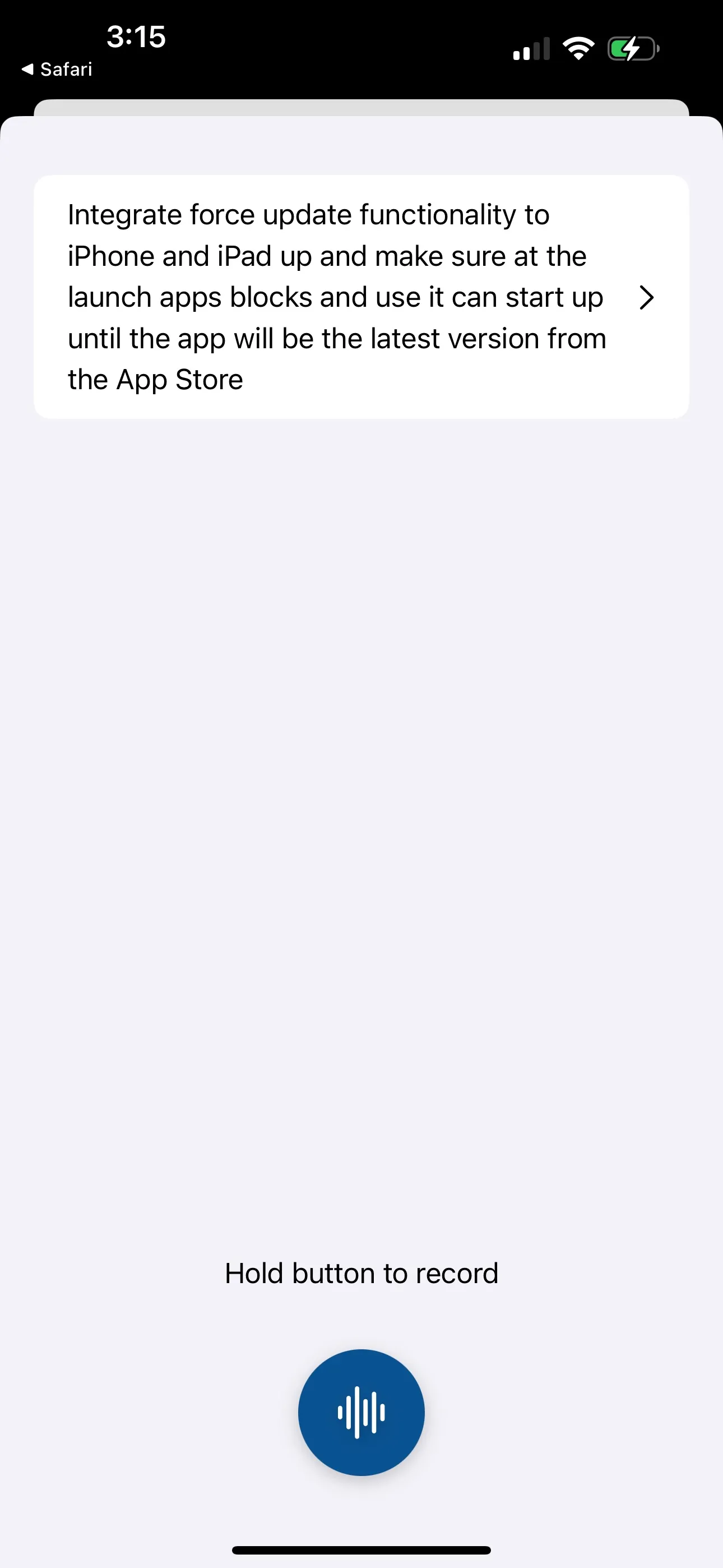 RapidTask AI powered task GPT iphone screenshot 3