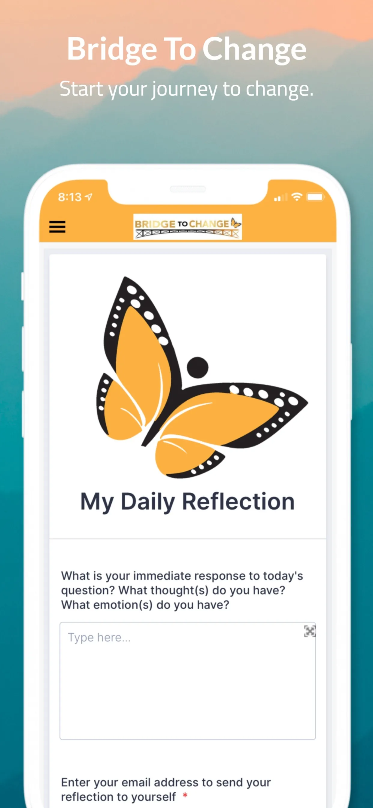 Bridge To Change - Life Coach iphone screenshot 3