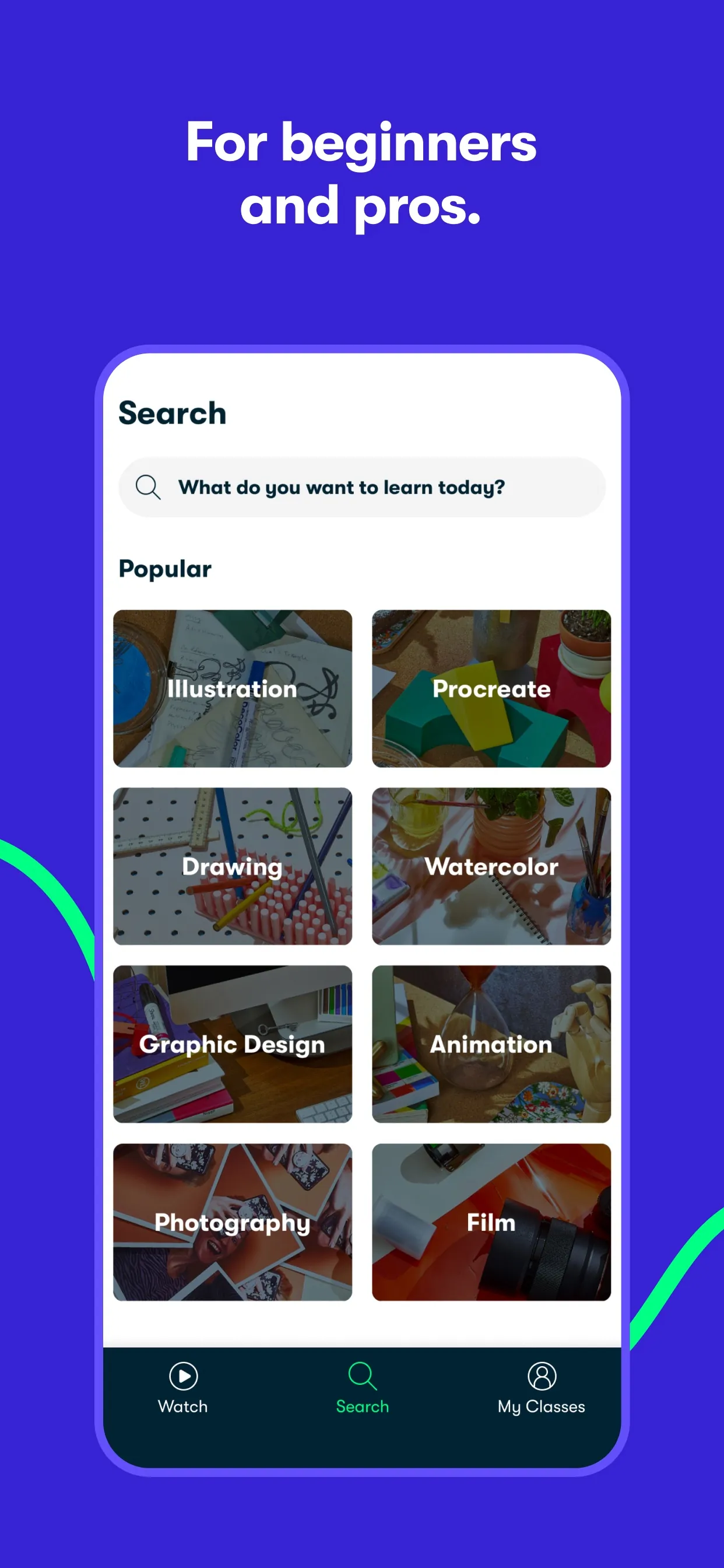 Skillshare: Creativity Classes iphone screenshot 3