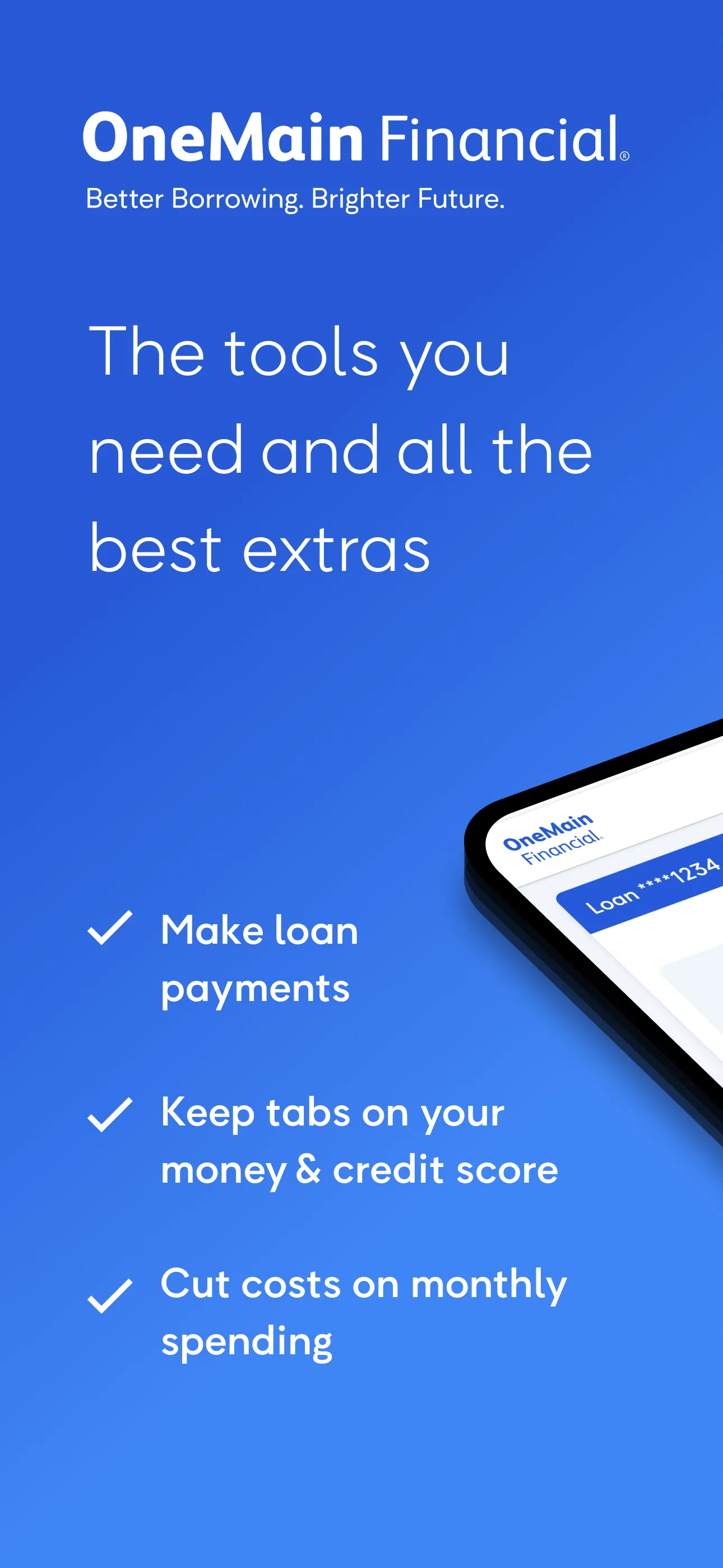 OneMain iphone screenshot 1