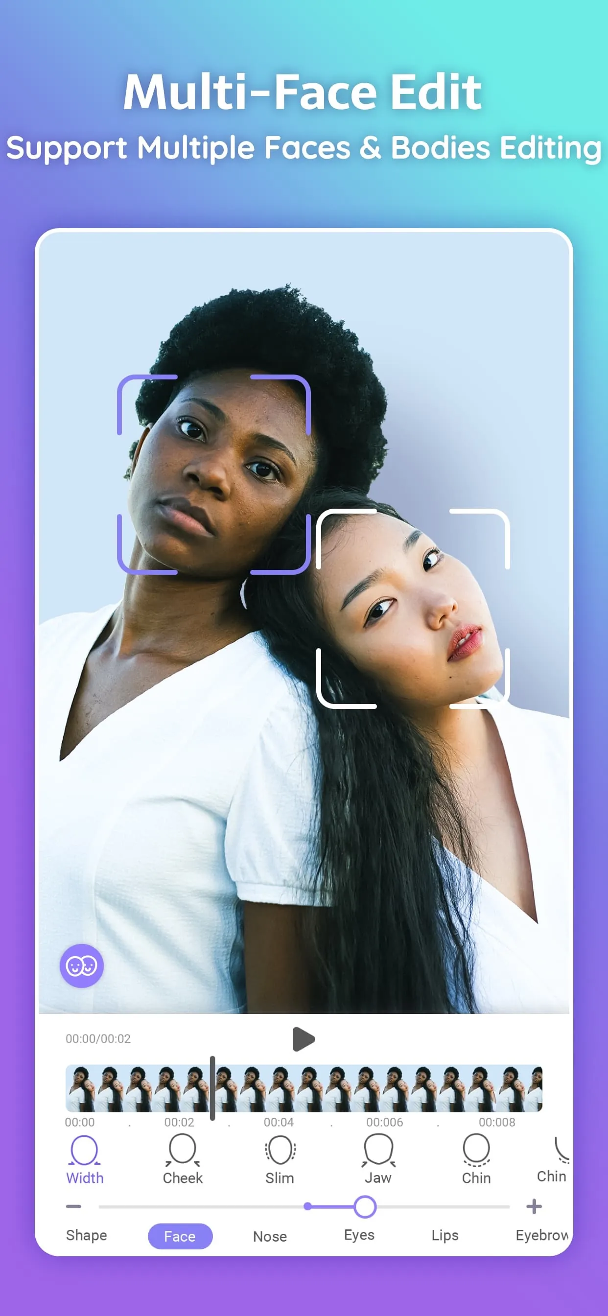 PrettyUp- AI Body Editor Video iphone screenshot 9