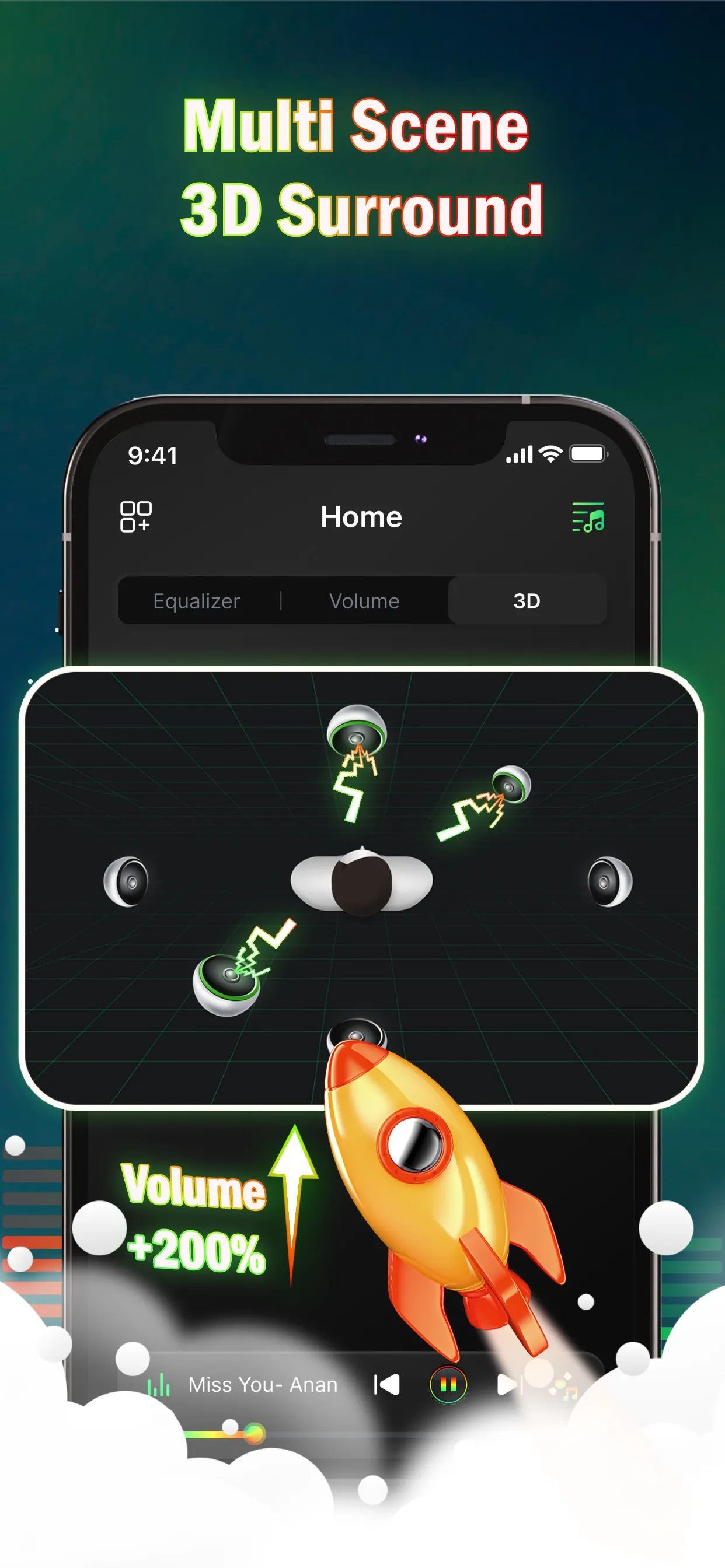Volume Booster - EQ Amplifier iphone screenshot 6