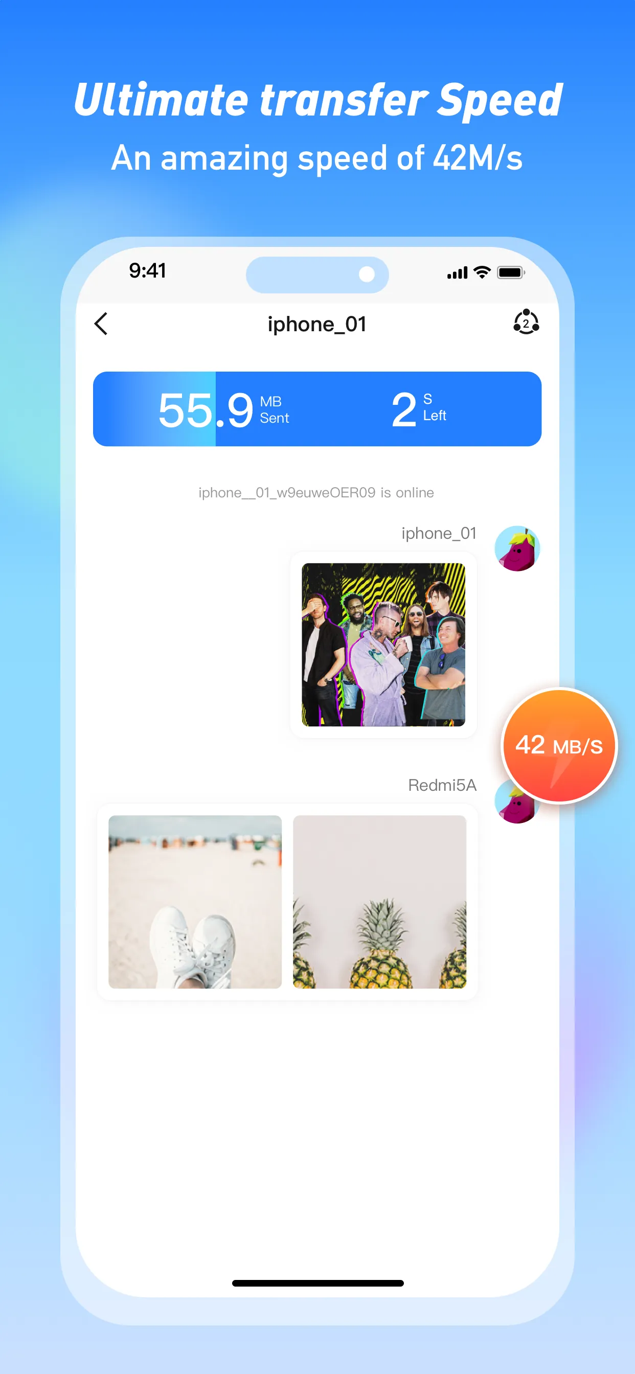 SHAREit: Transfer, Share Files iphone screenshot 2