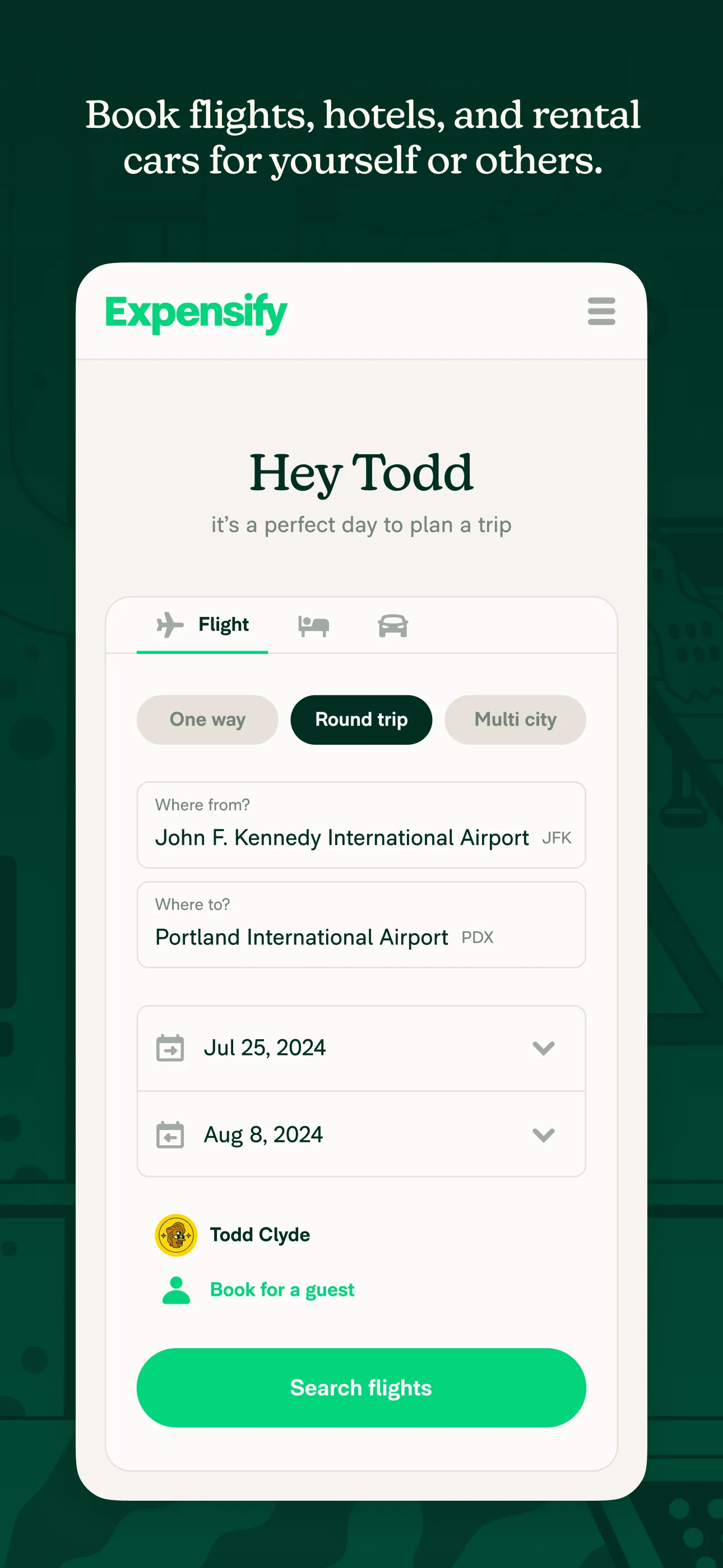 Expensify - Travel & Expense iphone screenshot 6