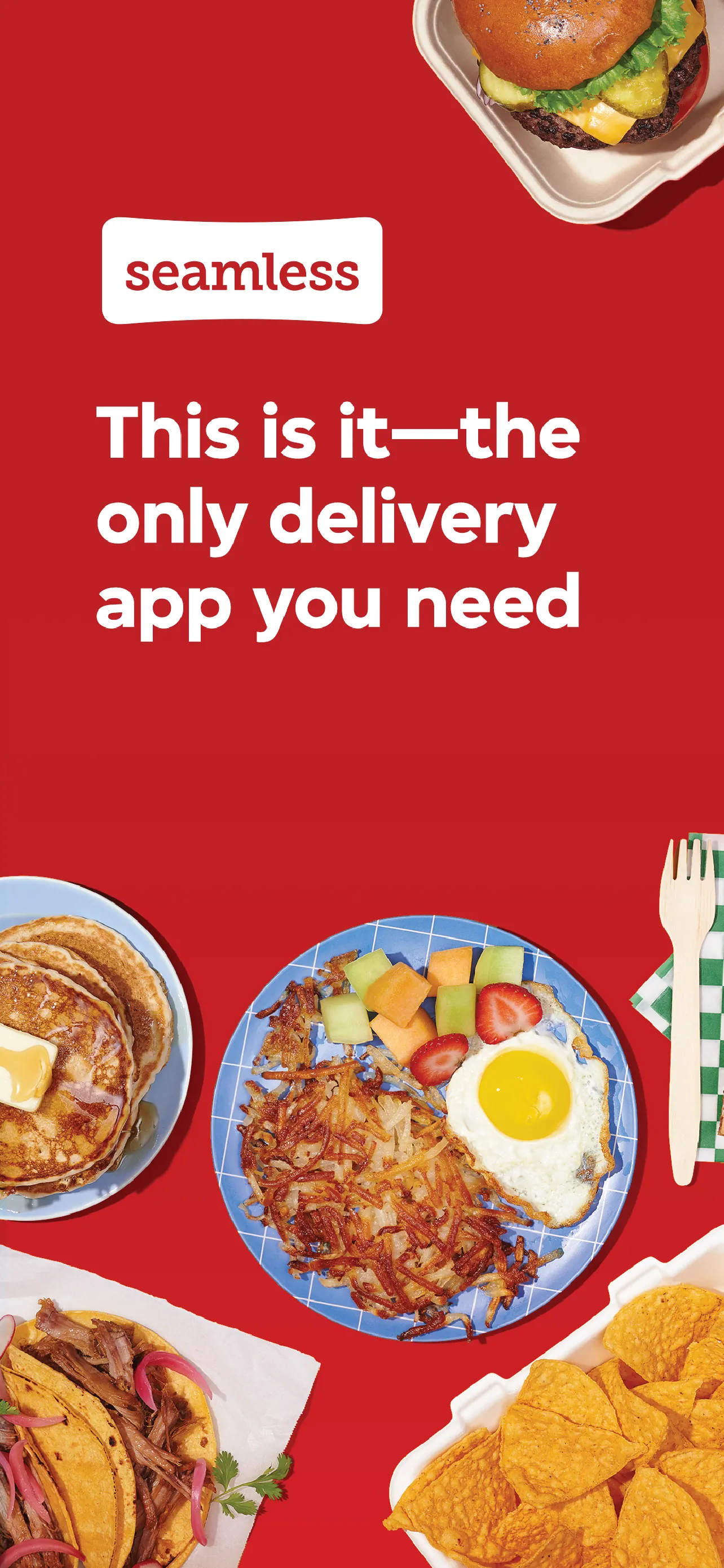 Seamless: Local Food Delivery iphone screenshot 1
