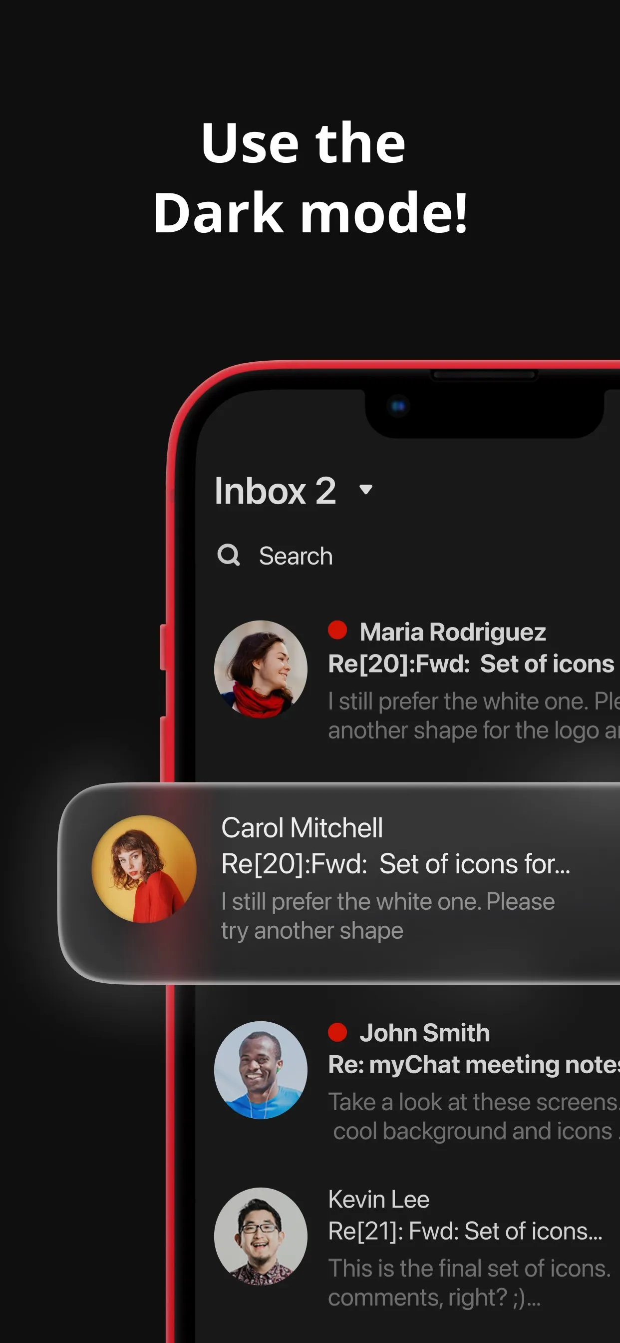 myMail box: email client app iphone screenshot 3