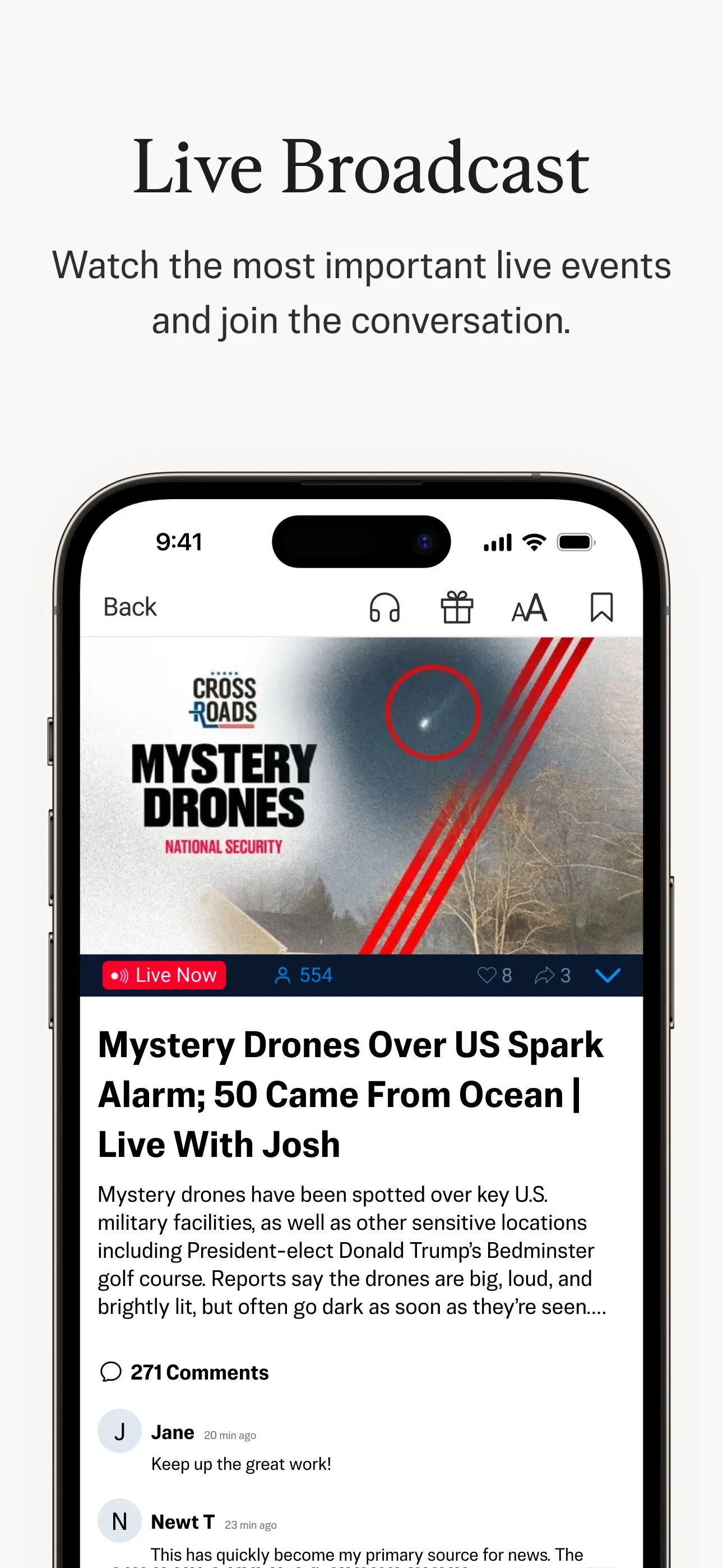 Epoch Times: Live & Breaking iphone screenshot 3