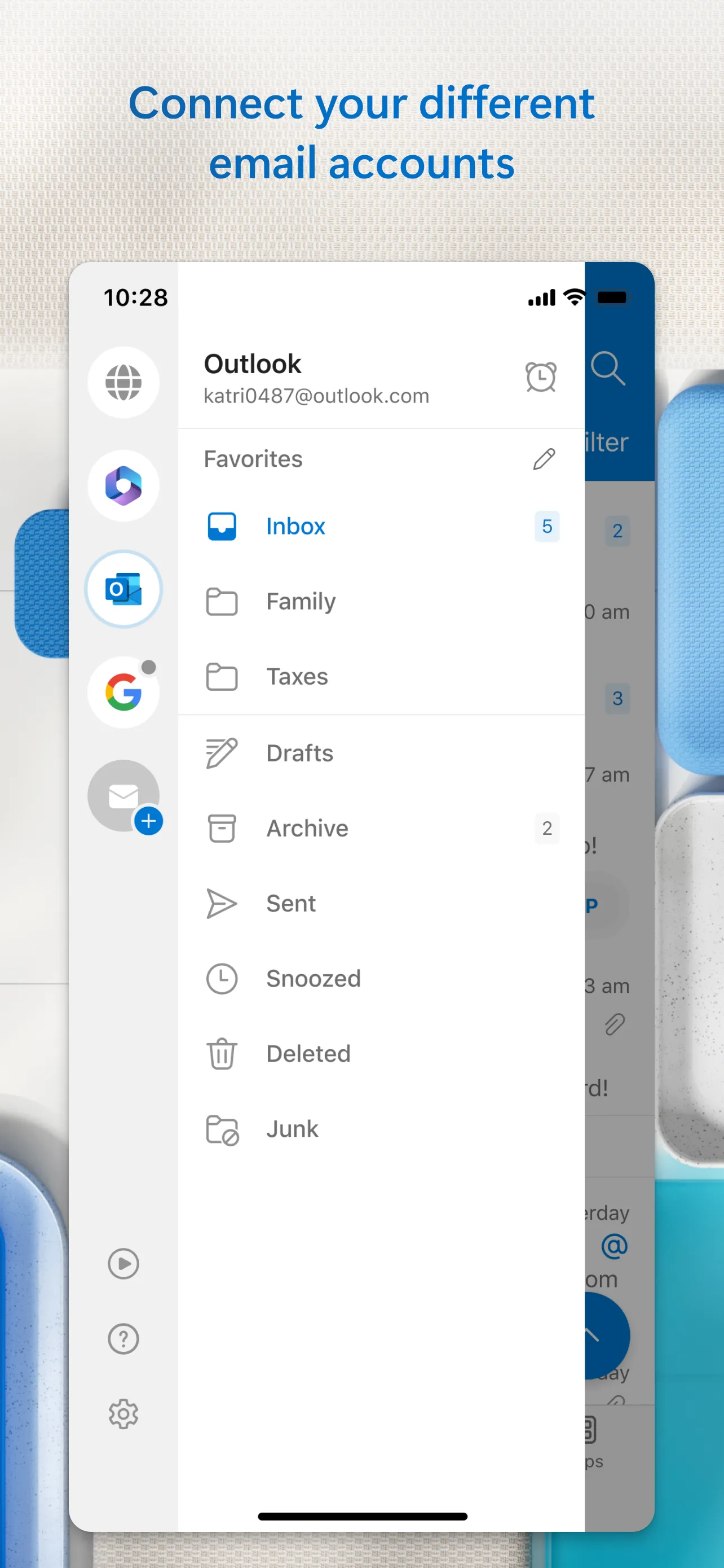 Microsoft Outlook iphone screenshot 2