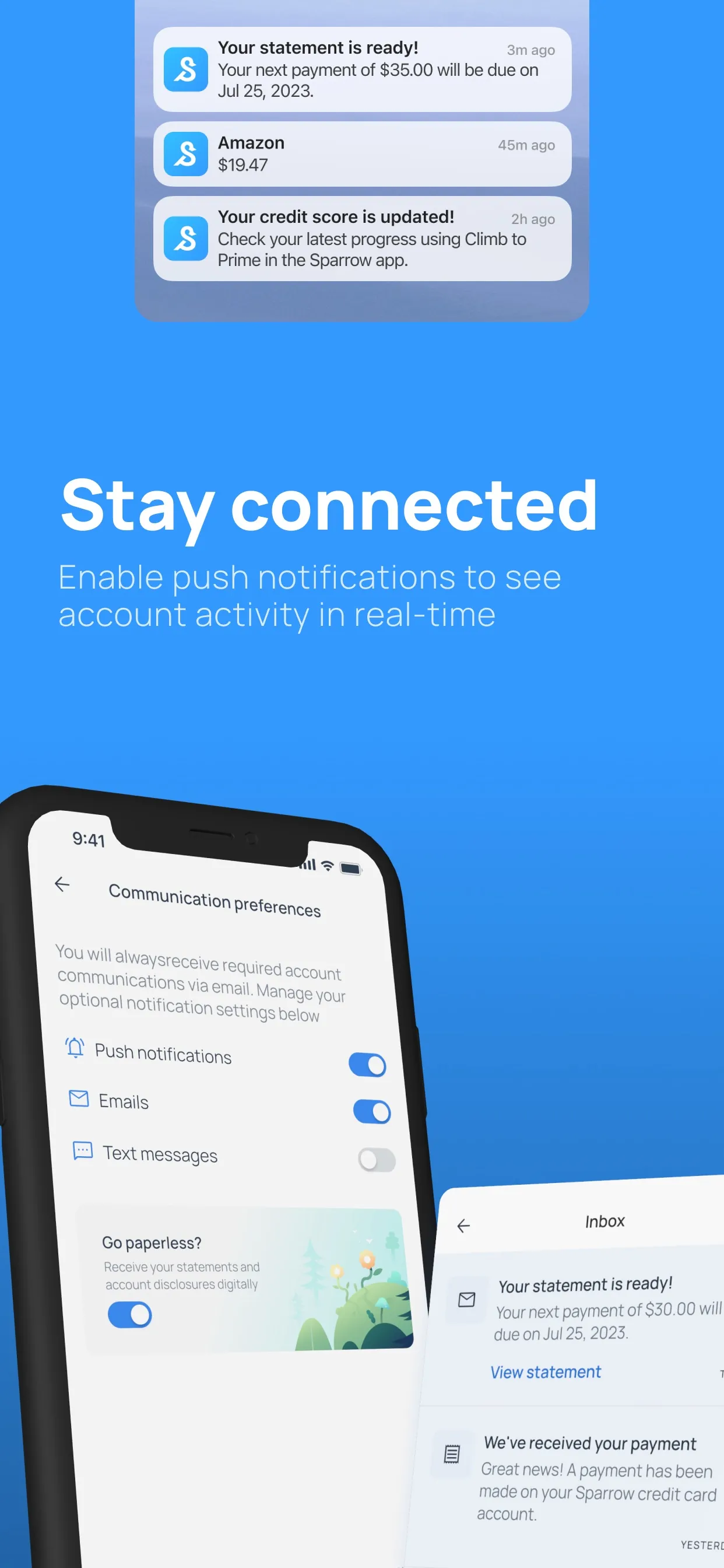 Sparrow Card App iphone screenshot 7