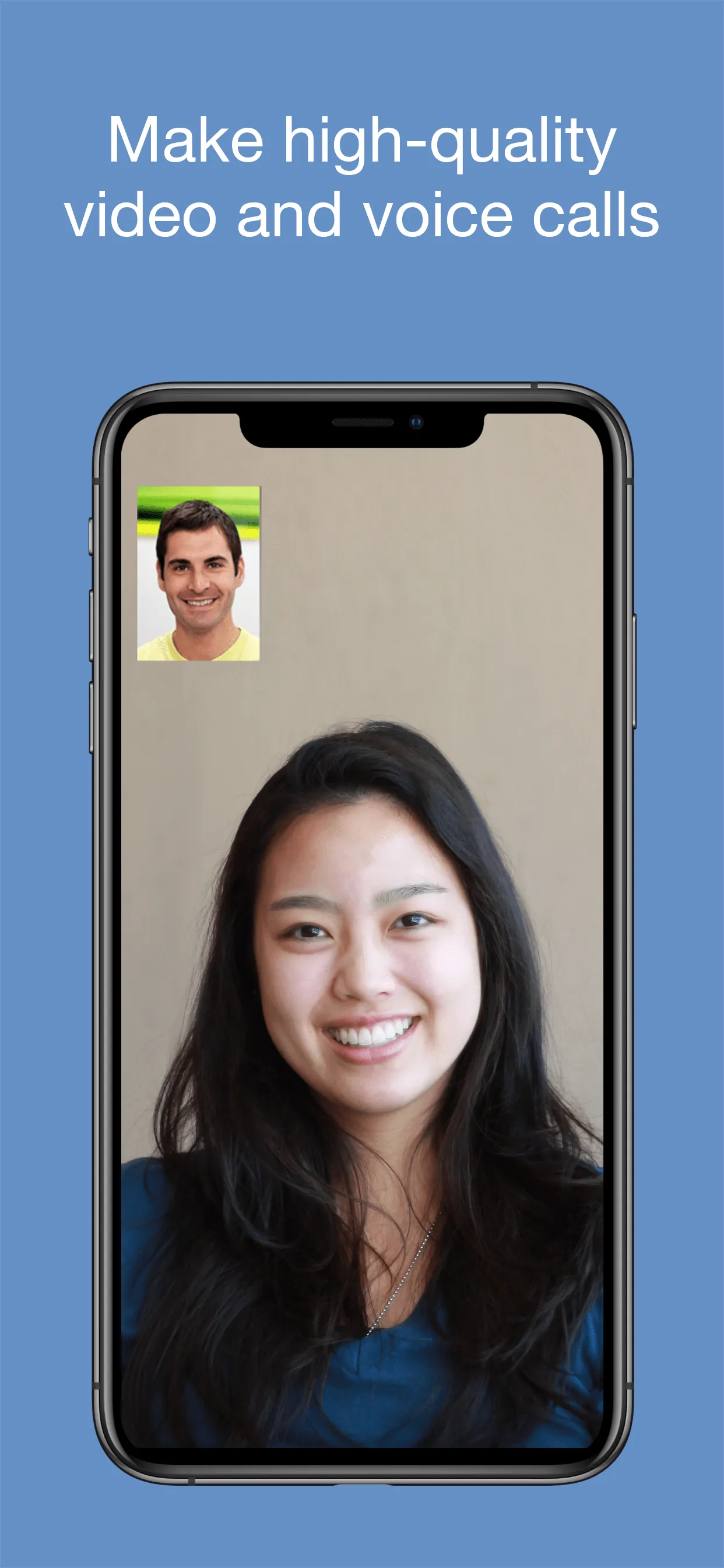 imo video calls and chat HD iphone screenshot 1