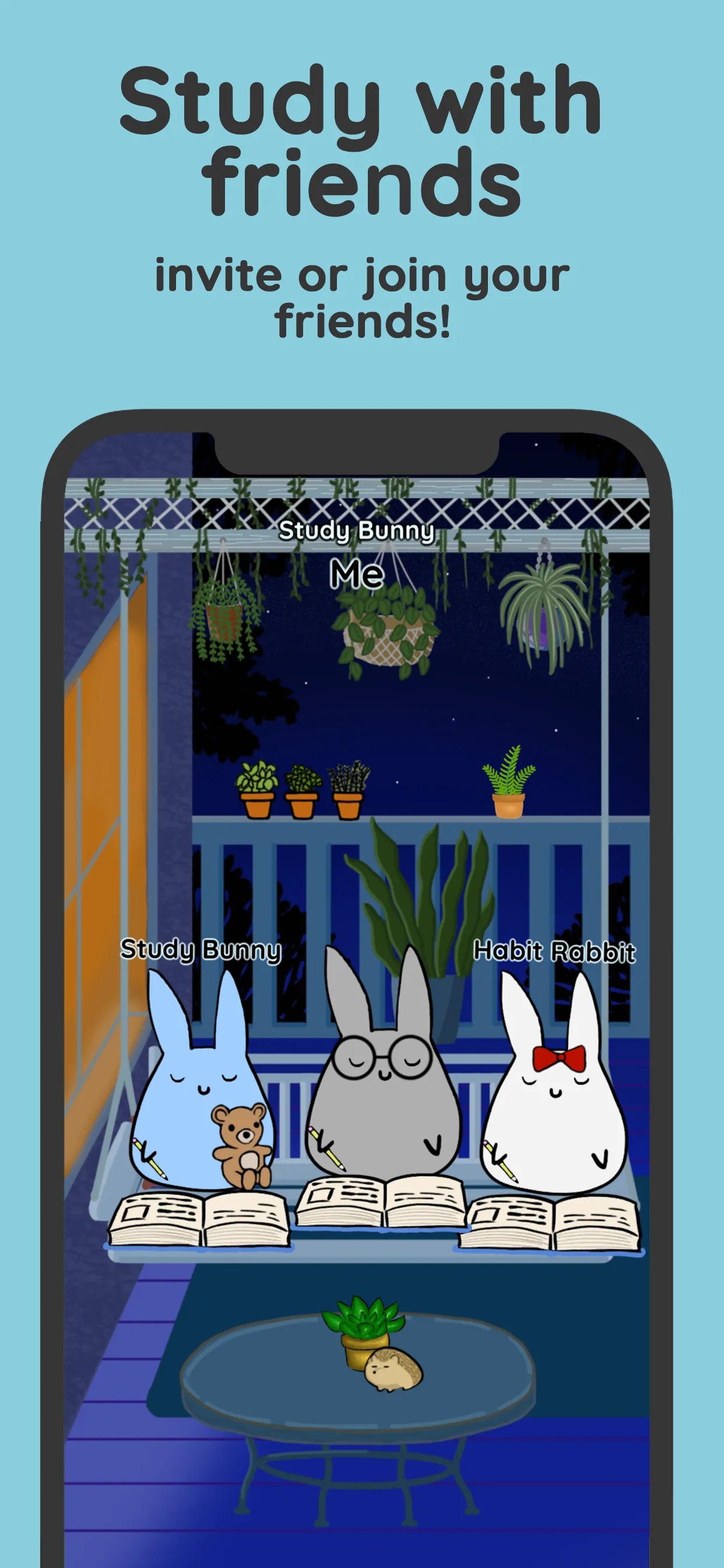 Study Bunny: Focus Timer iphone screenshot 2