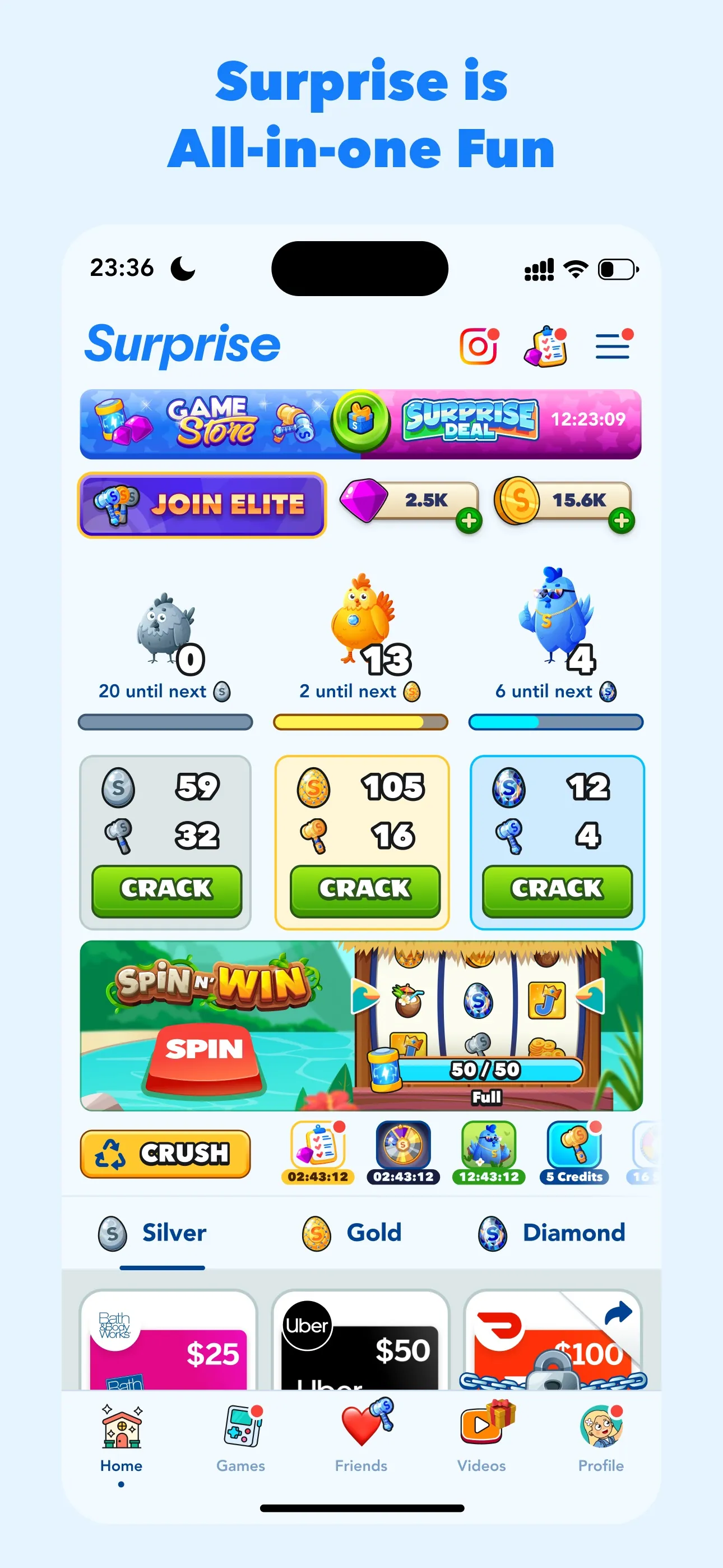 Surprise: All-in-one fun iphone screenshot 8