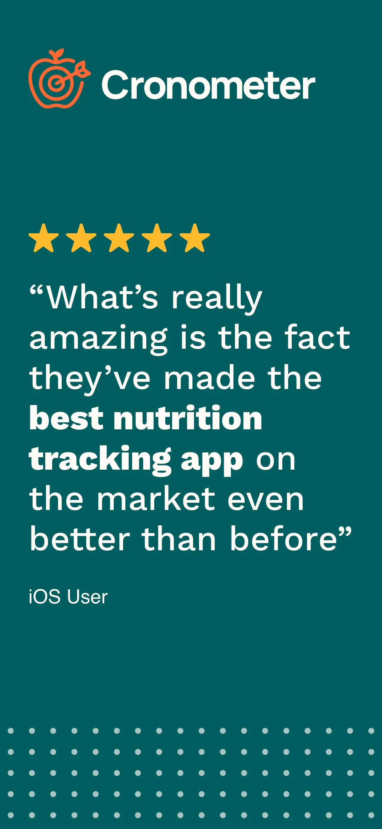 Calorie Counter: Cronometer iphone screenshot 8