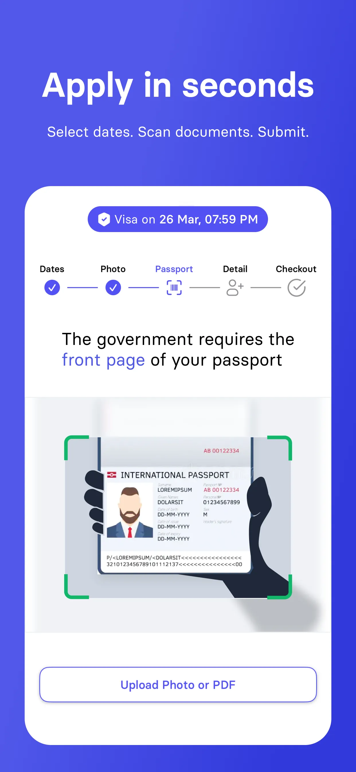 Atlys - Visas on Time iphone screenshot 3