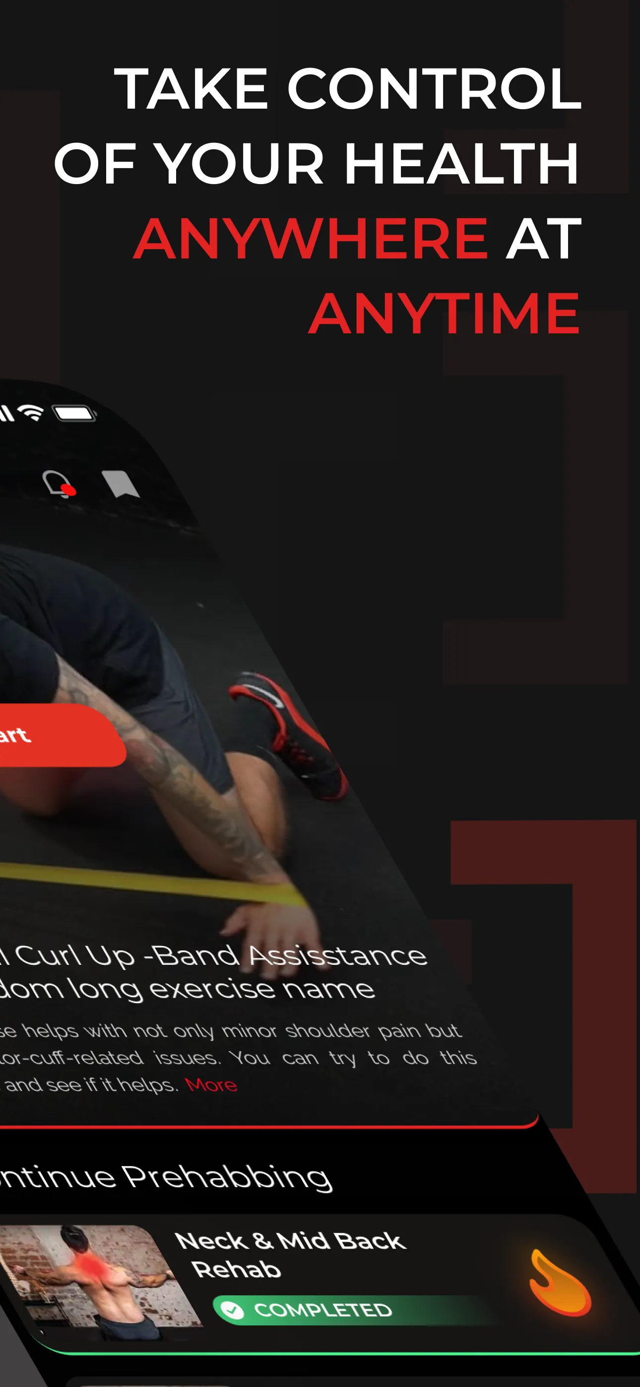 Prehab: Physical Therapy, Pain iphone screenshot 2