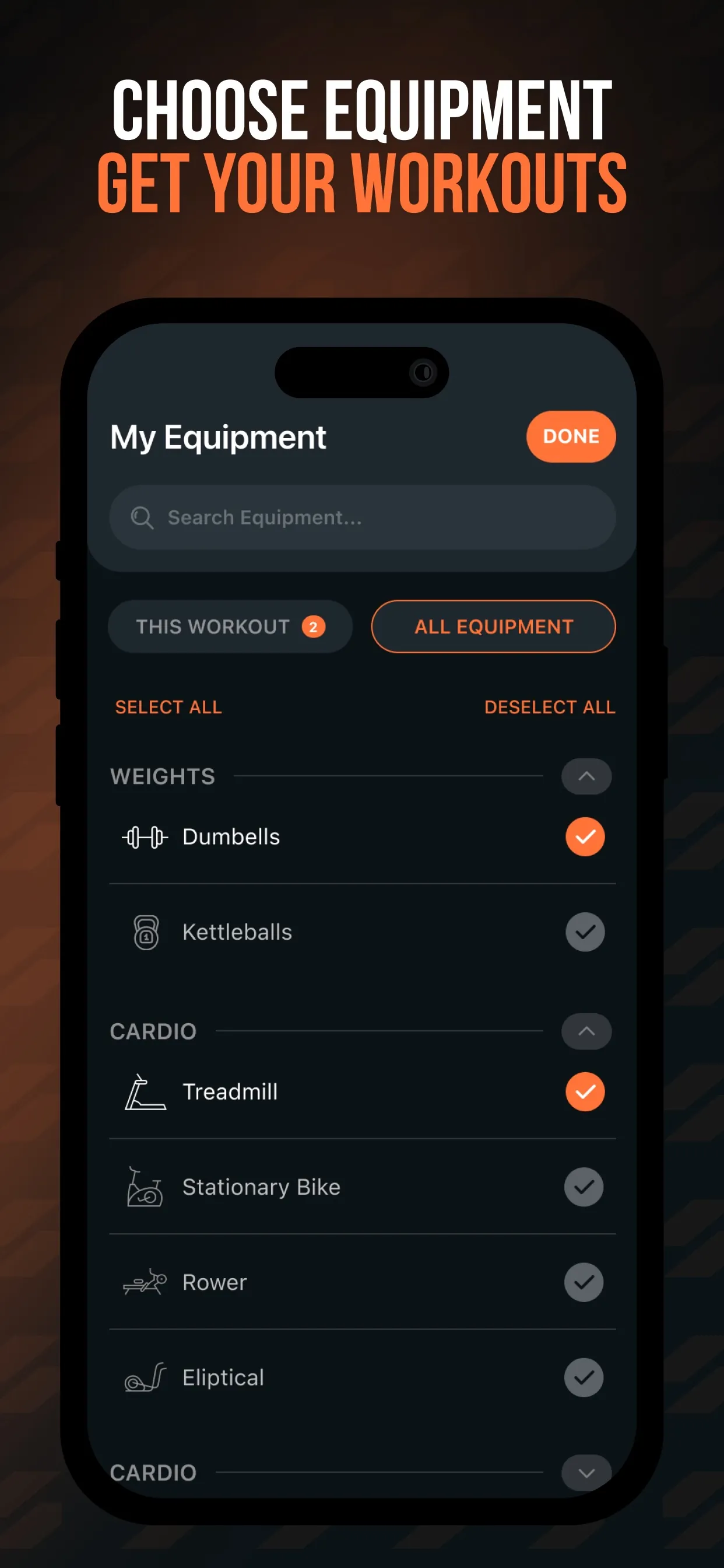 SHRED: Gym & Home Workouts iphone screenshot 4