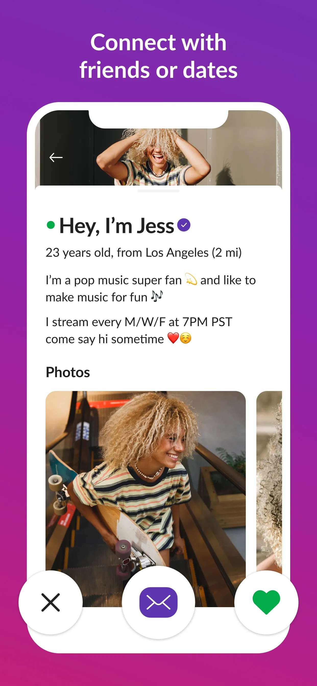 MeetMe - Meet, Chat & Go Live iphone screenshot 3