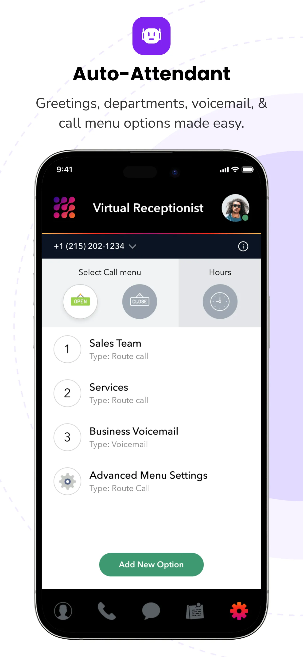 Linked Phone Business Number iphone screenshot 7