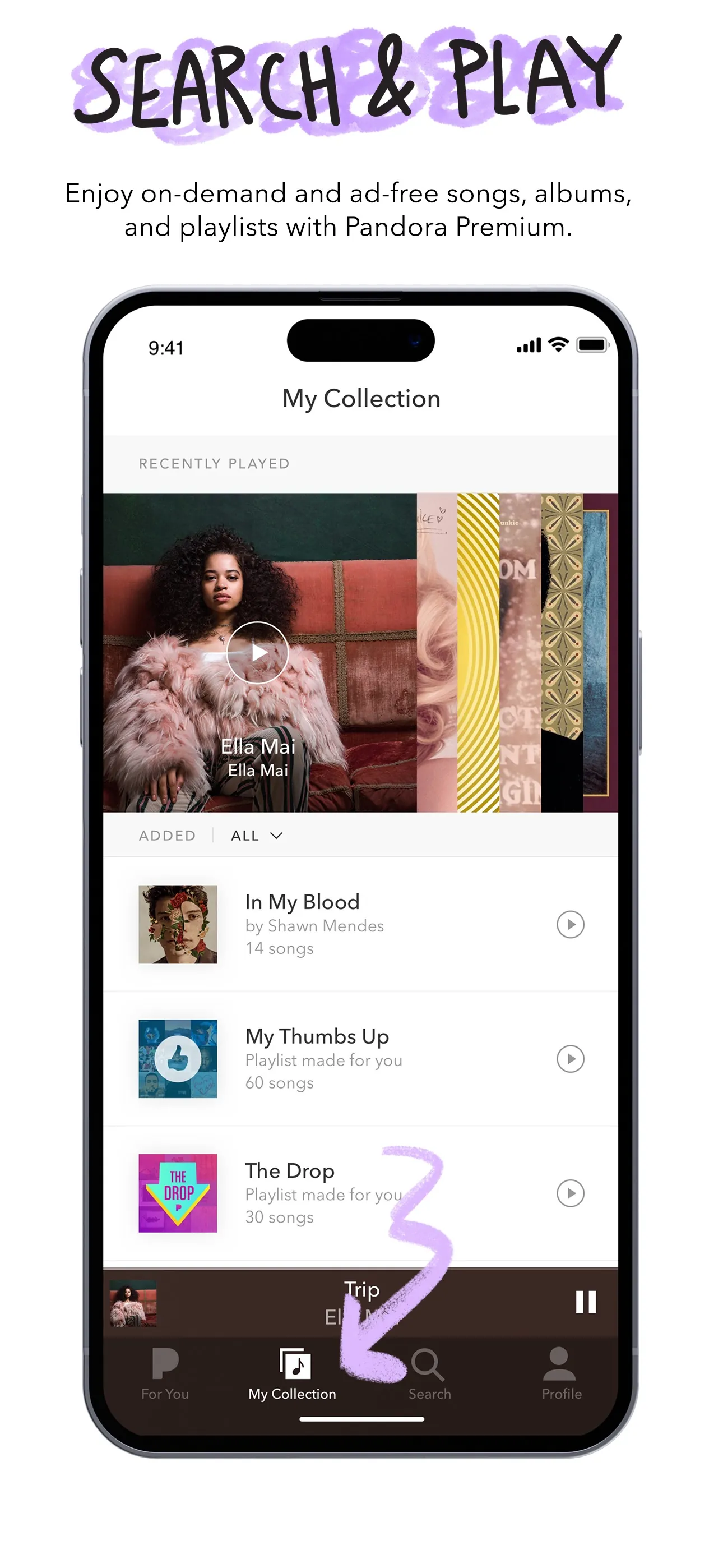 Pandora: Music & Podcasts iphone screenshot 6