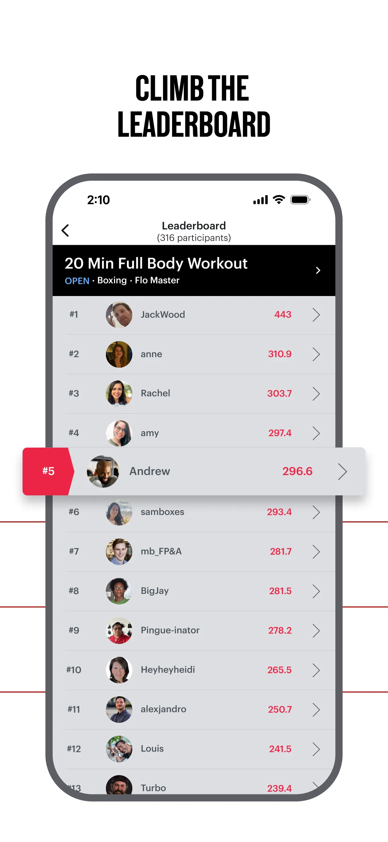 FightCamp Home Boxing Workouts iphone screenshot 9