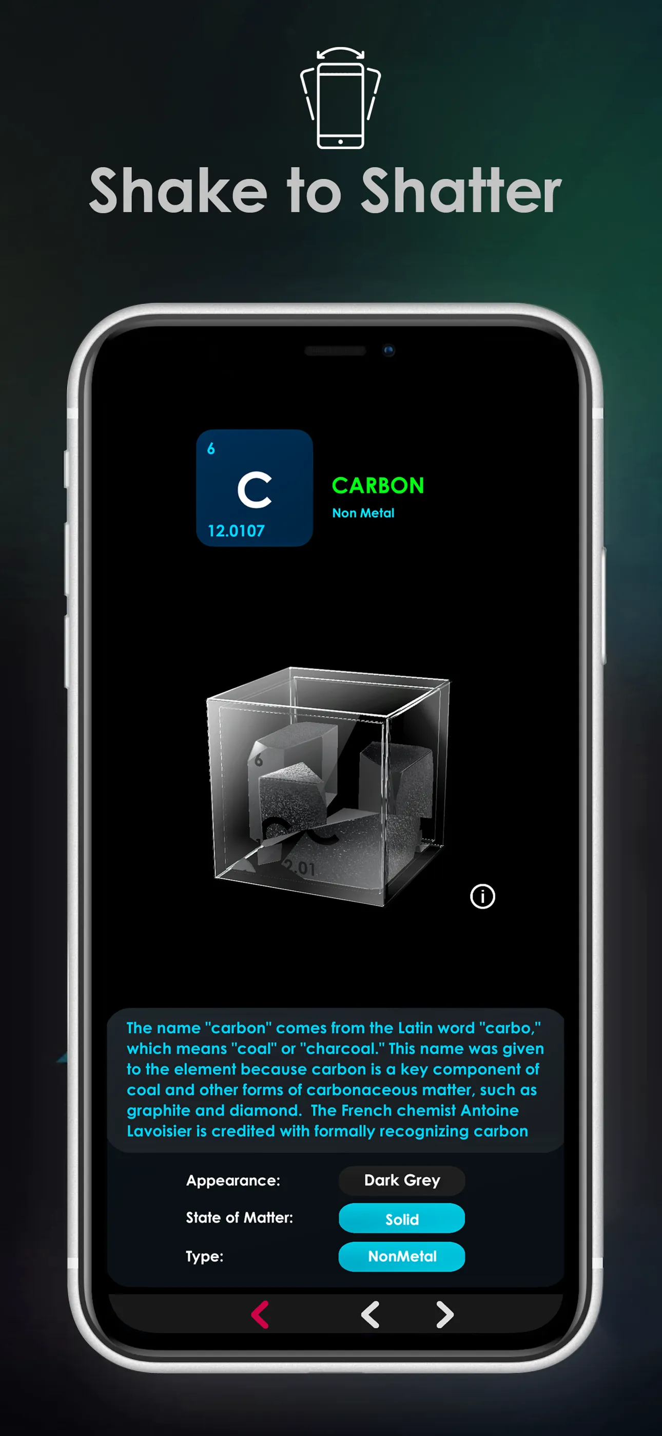 EleMend- 3D Periodic Table iphone screenshot 3