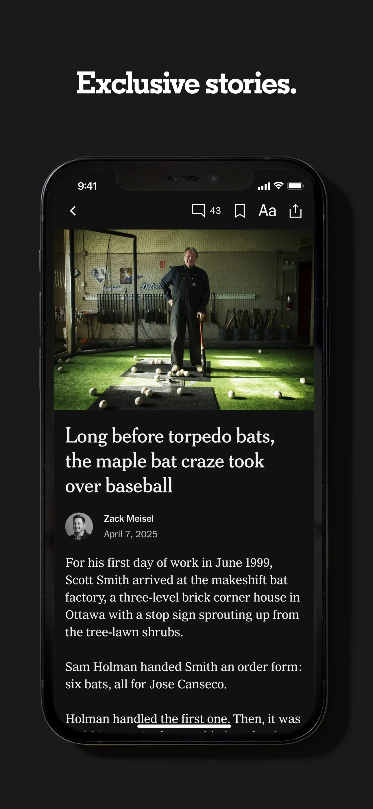 The Athletic: Sports News iphone screenshot 7