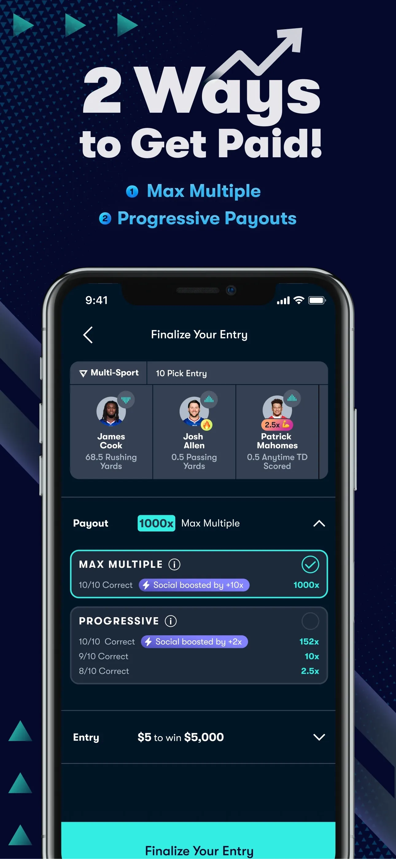 Vivid Picks Fantasy Sports iphone screenshot 6