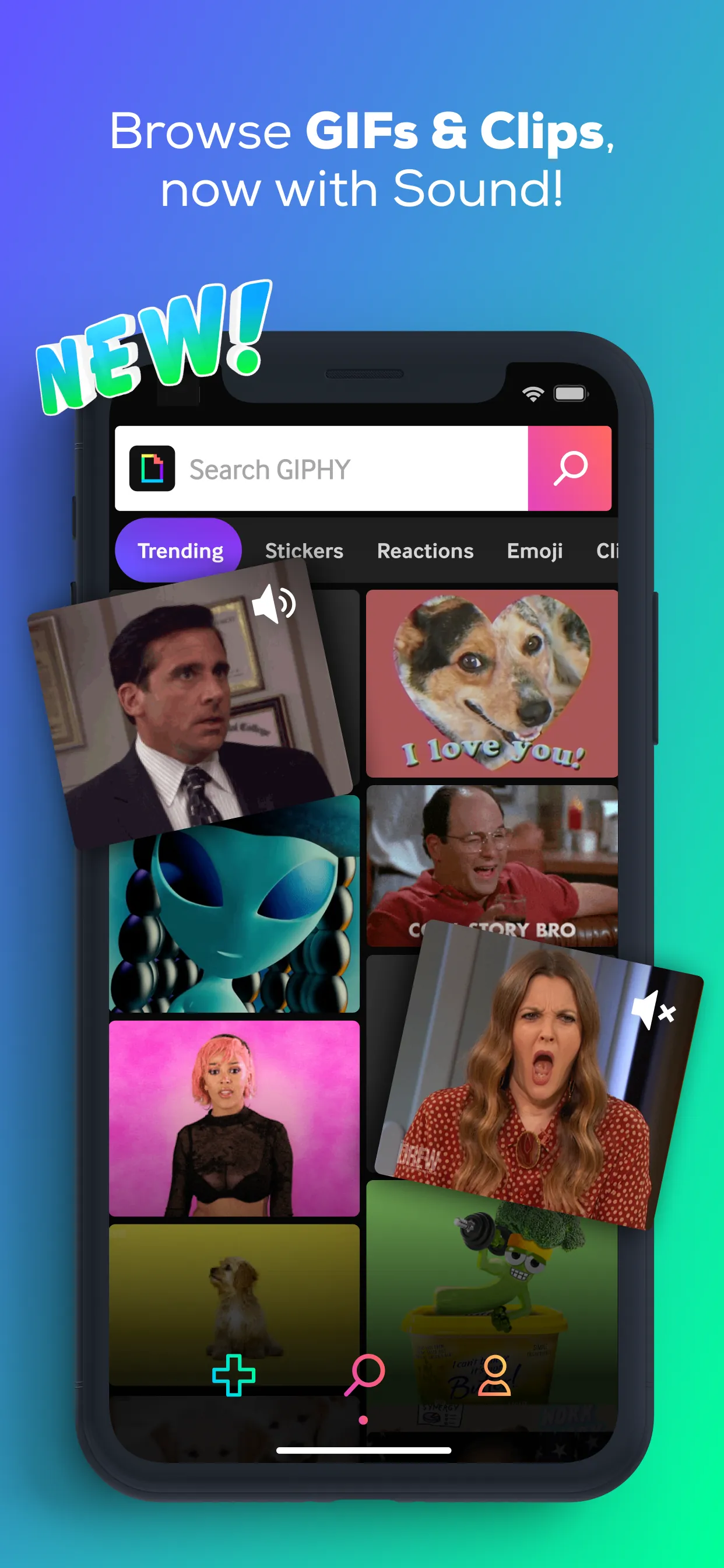 GIPHY: The GIF Search Engine iphone screenshot 1